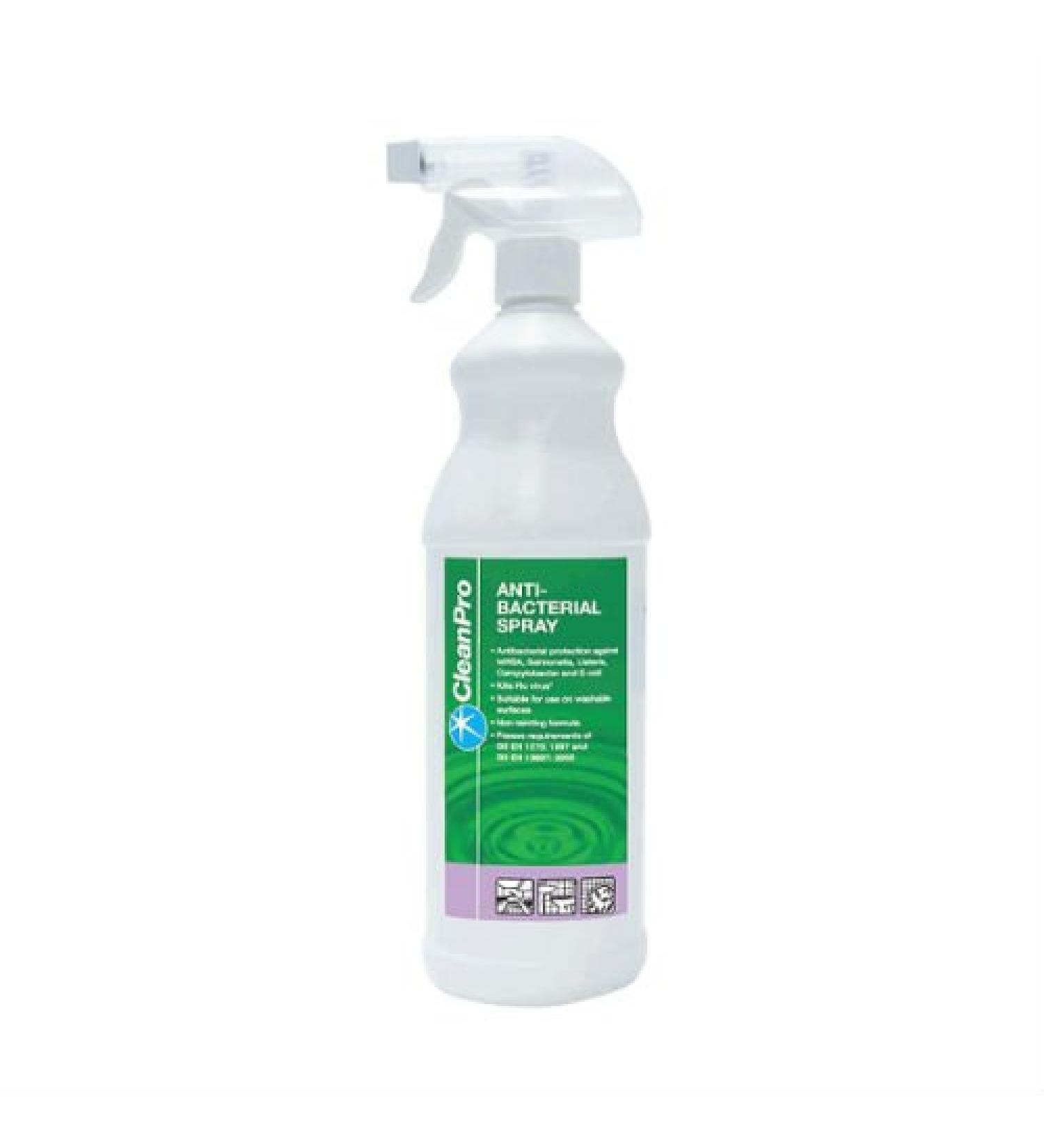 Clean Pro Anti-Bacterial Spray 1 Litre