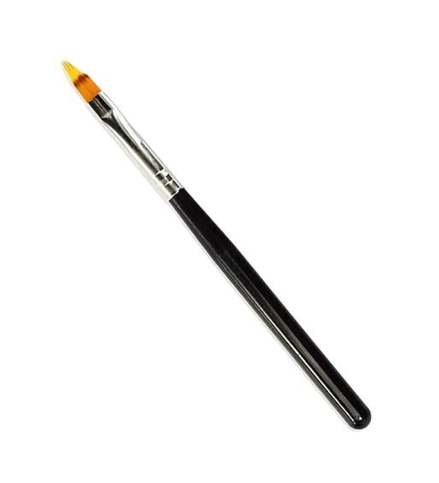 1 Ombre brush black Baby Boomer - brush gradient brush comb brush nail art brush Ombre brush with fringes