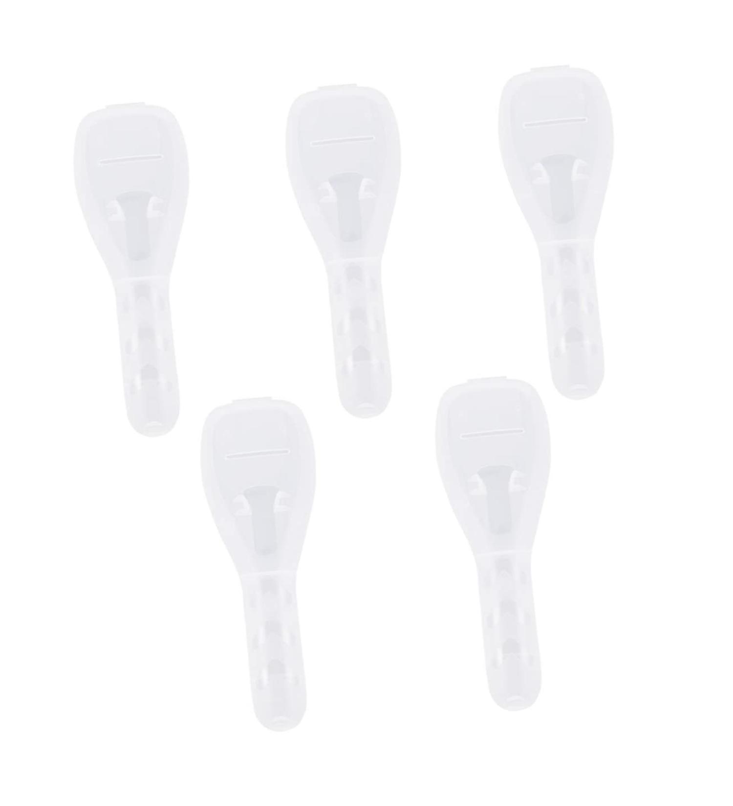 Beavorty 5er Boxes Travel Case for Razors - Clear Shaver Organizer & Storage Container for Men | Ideal Razor Holder for Travelers - Buy Online on SooperMarket.com