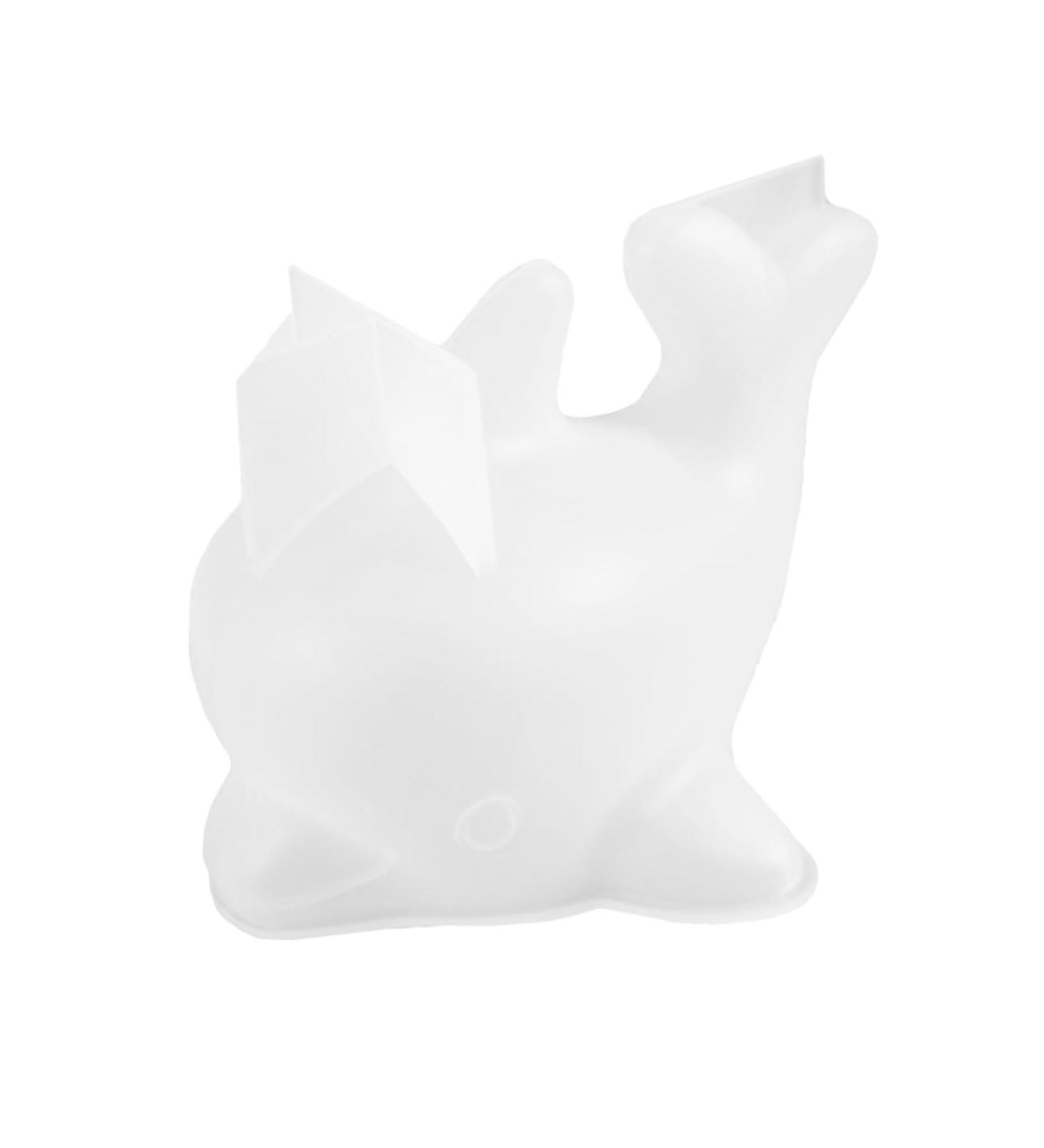 STOBOK 1pc Dolphin Mold 3D Animal Silicone Molds Dolphin Ornament Hand Mold Animal Cake Baking Moulds Ice Cream Mold Decor Epoxy Dolphin Shape Mold Clay White Silica Gel Desktop - Buy Online on SooperMarket.com
