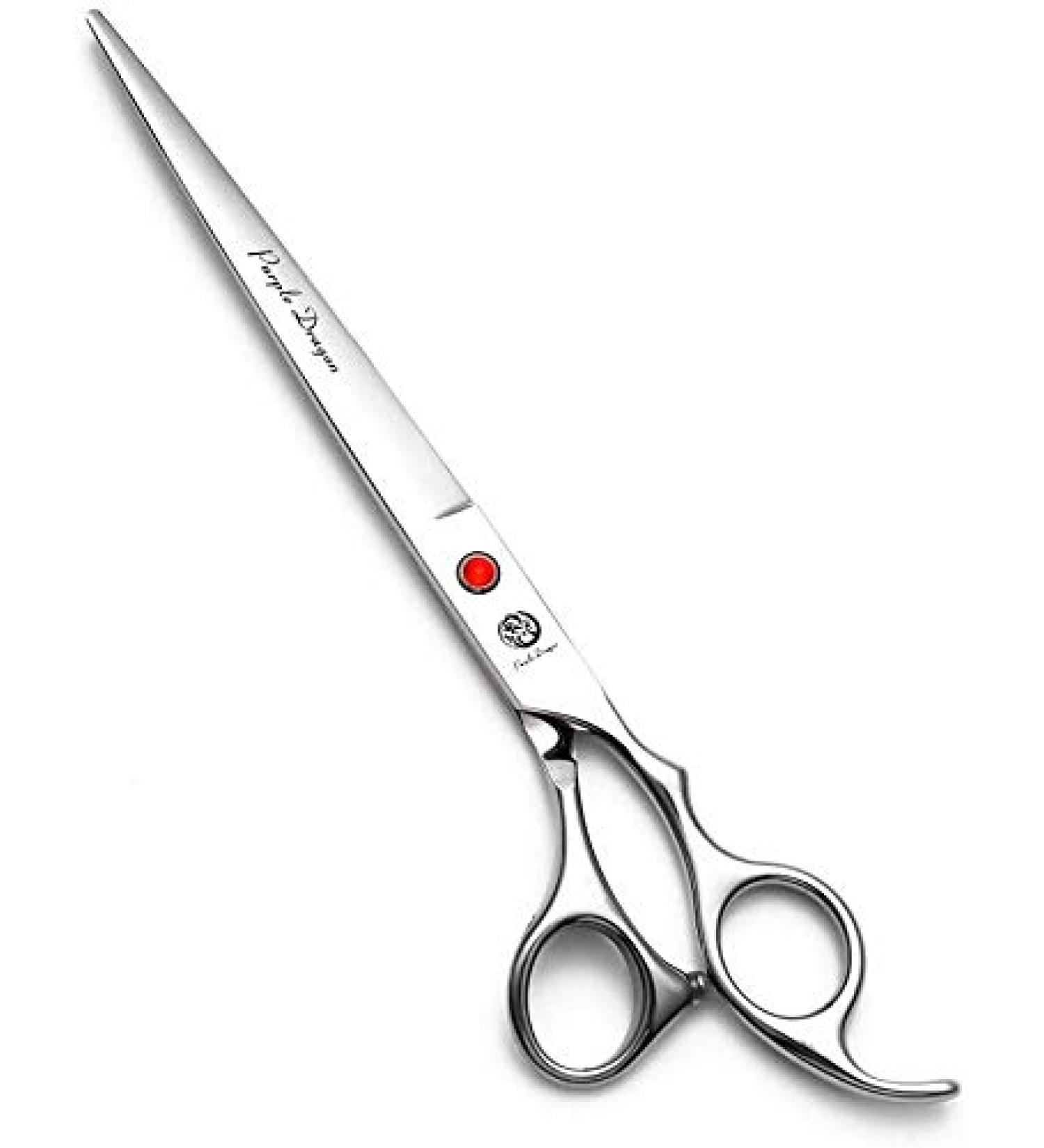 Purple Dragon 5-10 Inch Sharp Edge Hair Cutting Shears with Bag - Ideal for Pet Grooming - 8 Inch - Buy Online on SooperMarket.com