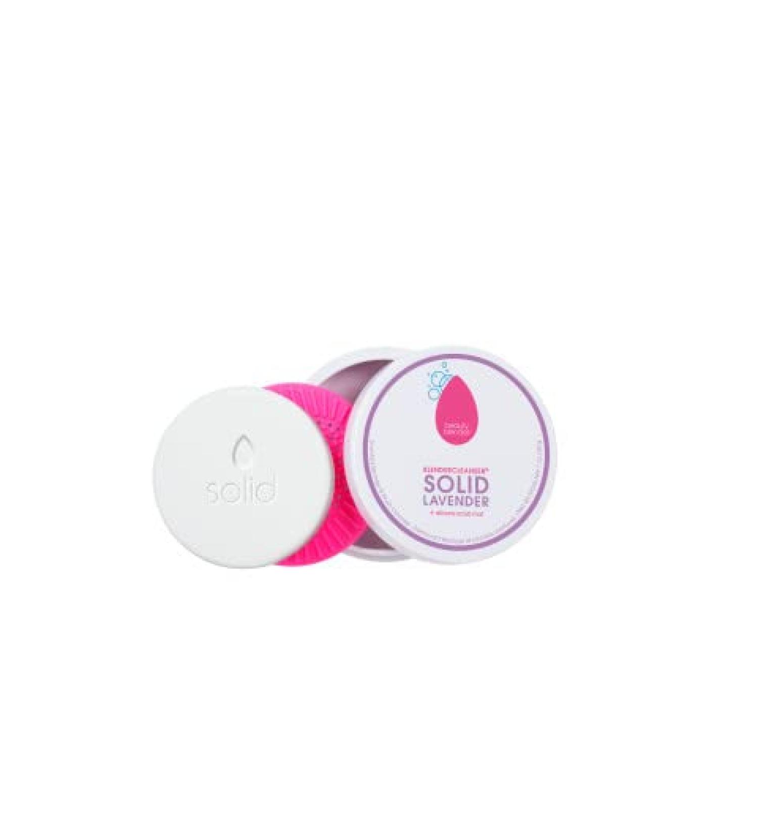 Buy Beautyblender Blendercleanser Solid Lavender - Vegan Makeup Sponge & Brush Cleaner with Silicone Scrub Mat | Cruelty Free Made in the USA 0.558 oz - Buy Online on SooperMarket.com