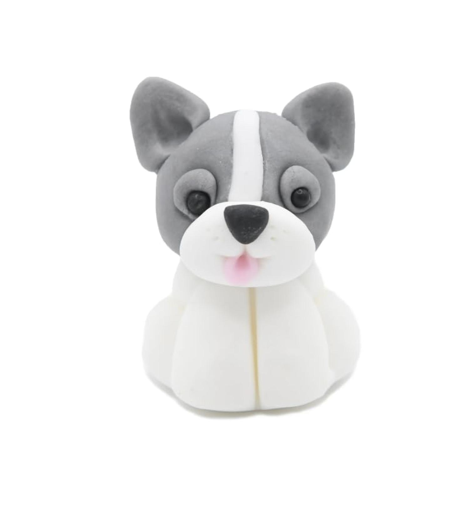 Puppy Cake Topper Party Decoration Fondant Fabulous Edible Icing Great for Kids Boy Girl 10 Year Old Easy To Use Icing Professional