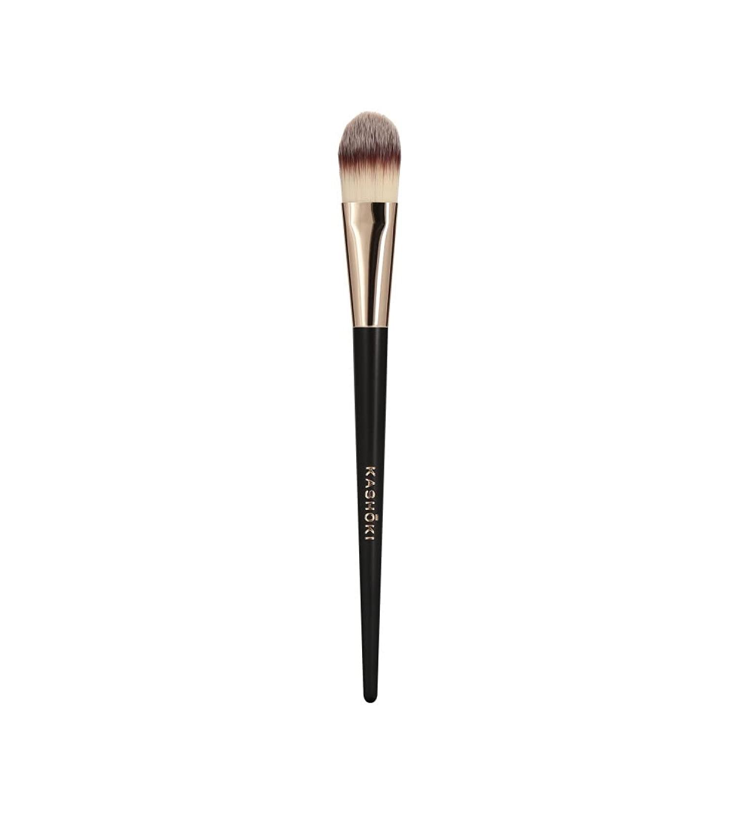 TB Tools for Beauty T4B Kashoki 104 Flat Foundation Brush - Professional Beauty Flat Make-Up Brush for Flawless Application - Buy Online on SooperMarket.com