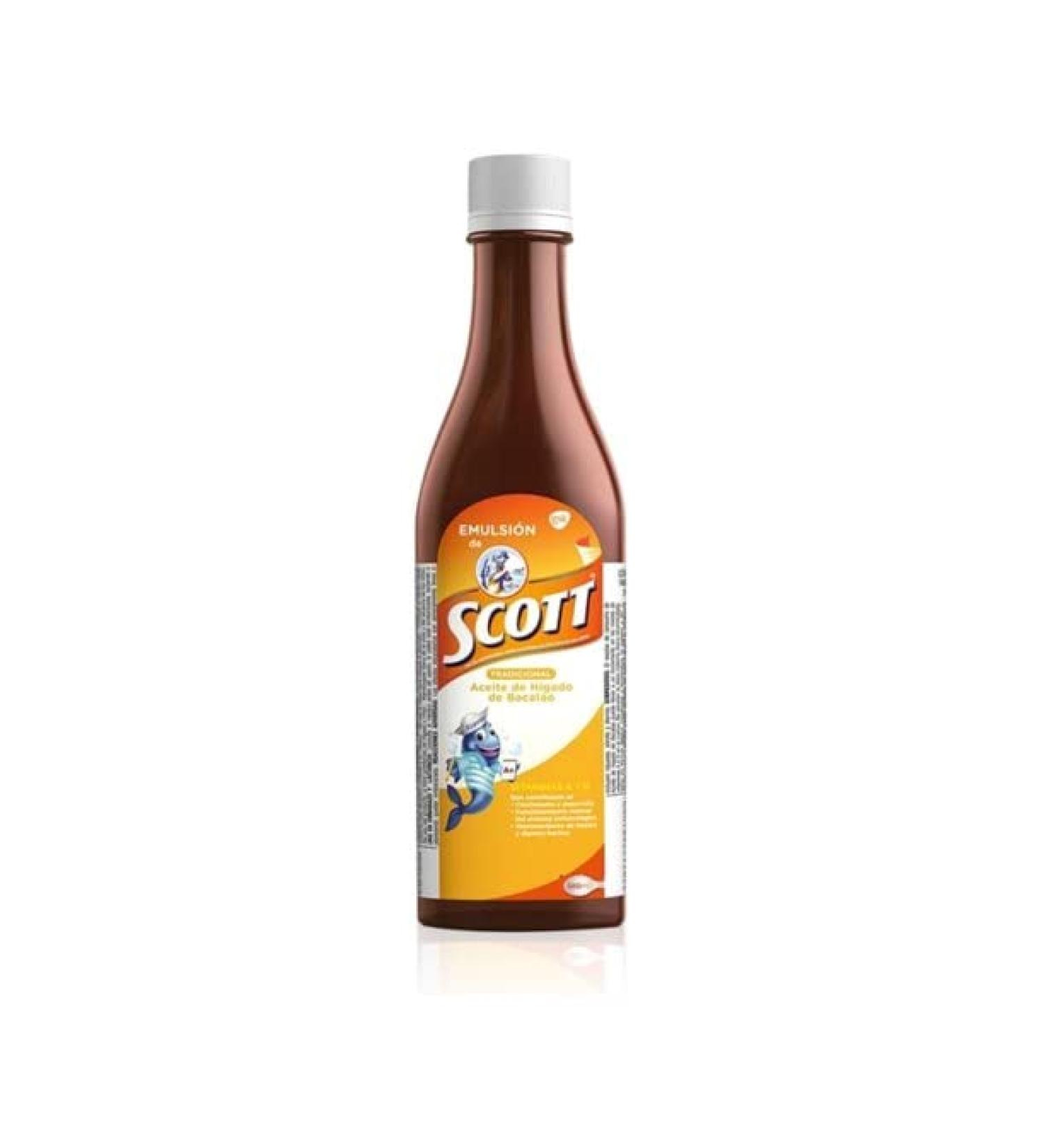 Emulsion de Scott Tradicional 180 ml (6.13 Fl oz)
