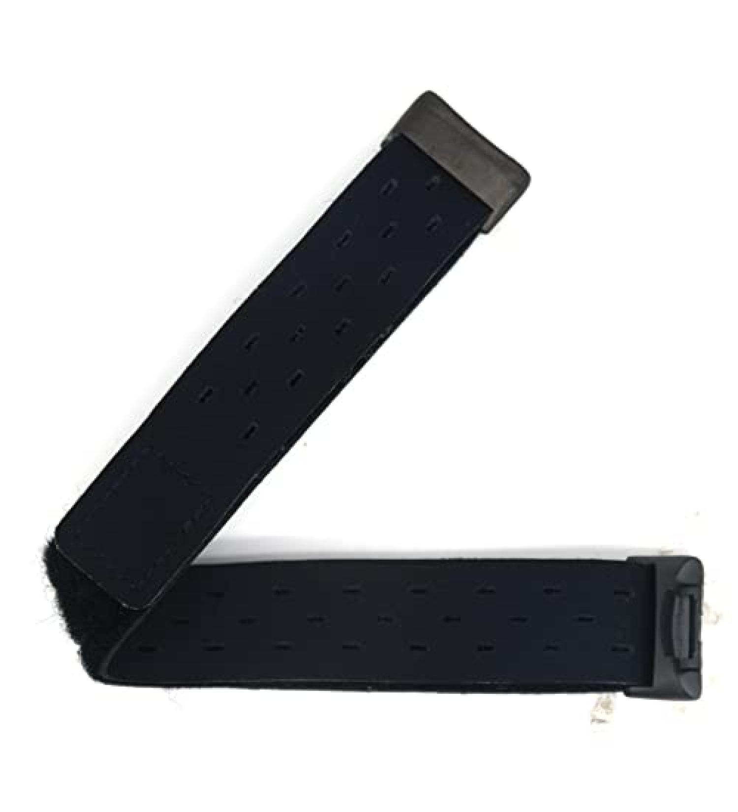 Hook and Loop Ankle Band for Compatible with Fitbit Charge 5 Fitness Tracker  Sport Ankle Band for Men and Women Medium Black - Buy Online on SooperMarket.com