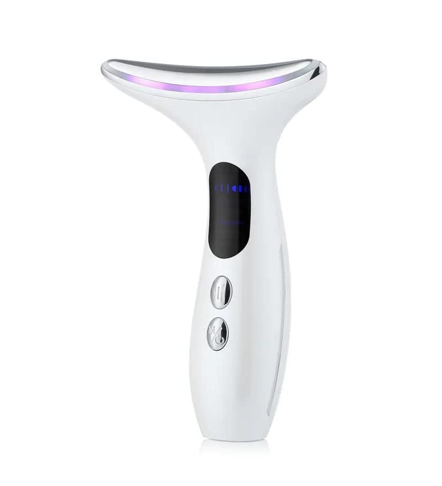 4-in-1 Anti Wrinkles Face Neck Massager | Vibration Facial Device for Skin Care | Smoothing Wrinkles & Tightening Skin - Buy Online on SooperMarket.com