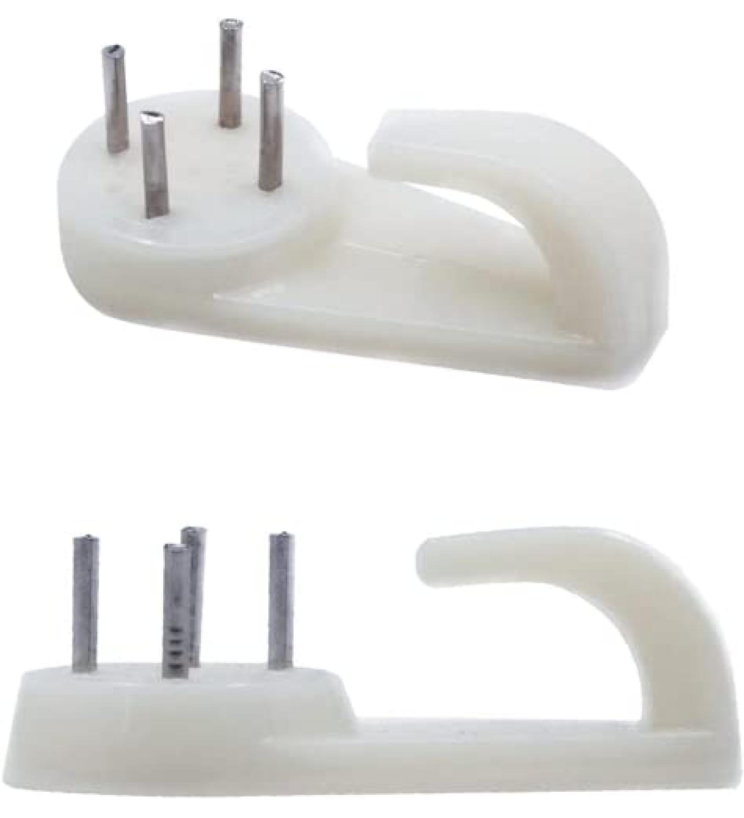 Invisible Nail Concrete Wall Hooks 25pcs - Non-Trace Picture Hangers for Concrete and Drywall - Medium Size - Buy Online on SooperMarket.com