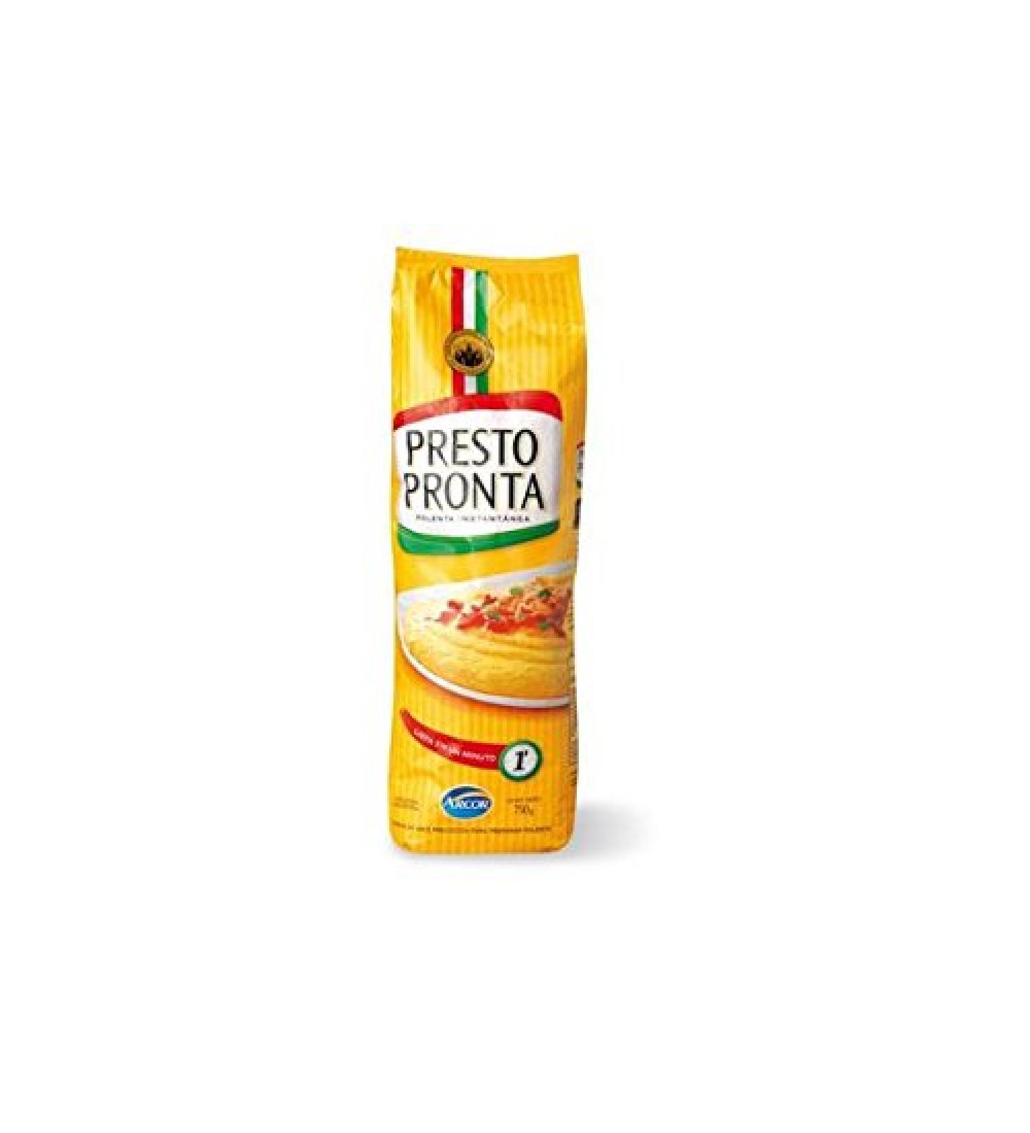 PRESTO PRONTA Polenta Instantanea 750 gr. / Instant Cornmeal 1.65 lb