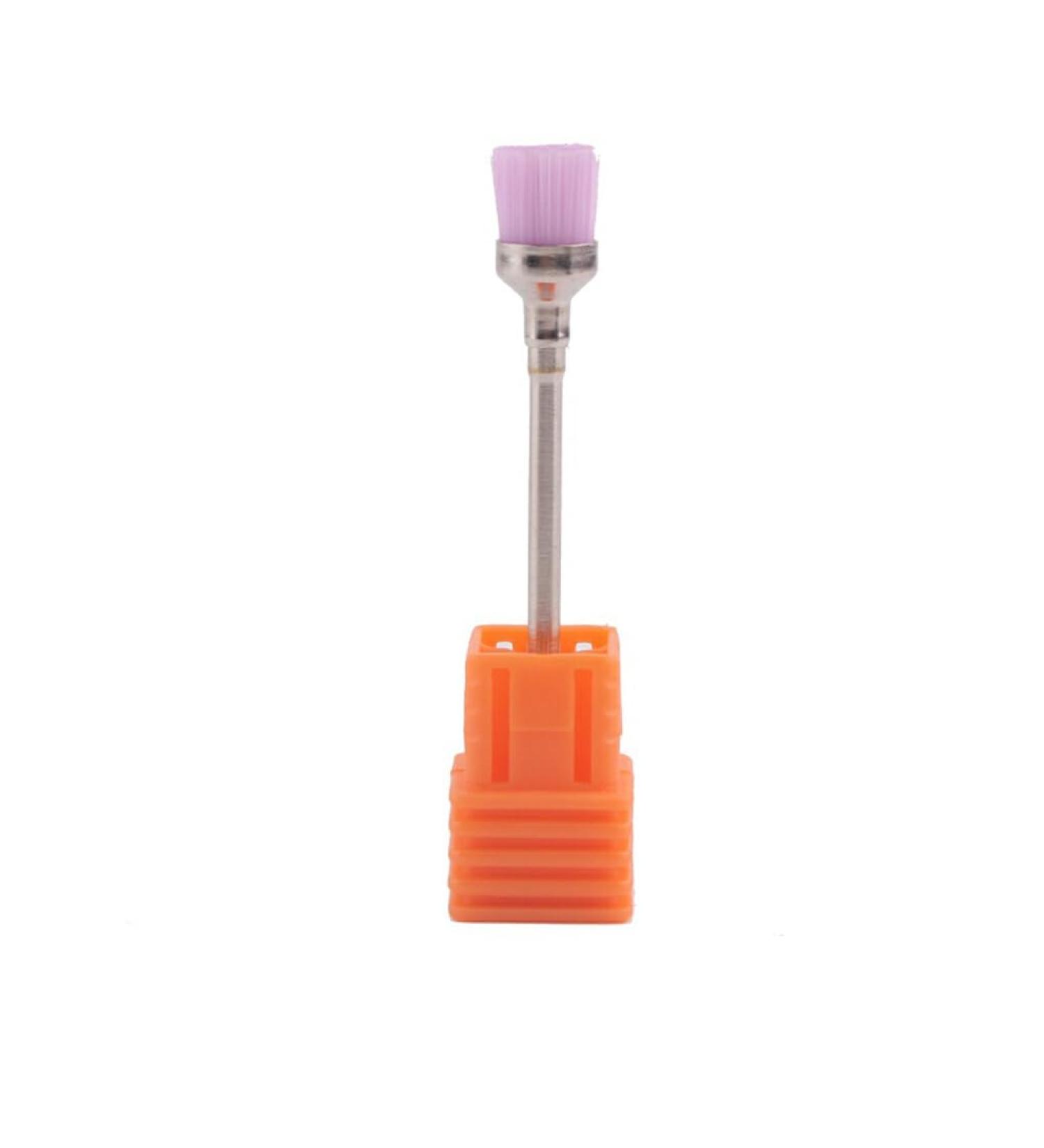 Dajidafu Nail Drill Bits Brush Portable Salon Manicure Fingernail Toenail Remover Pedicure Cleaning Replacement Parts Accessories Pink - Buy Online on SooperMarket.com