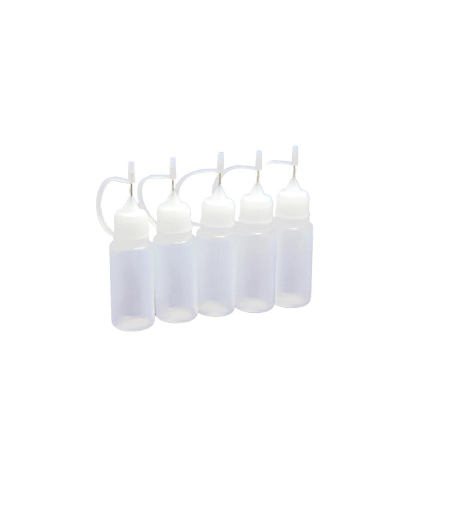 kawehiop 5x Convenient And Reliable Needle Tip Glue Bottle For Mess-Free Sealing Needle Tip Glue Applicator Bottle PP - Buy Online on SooperMarket.com