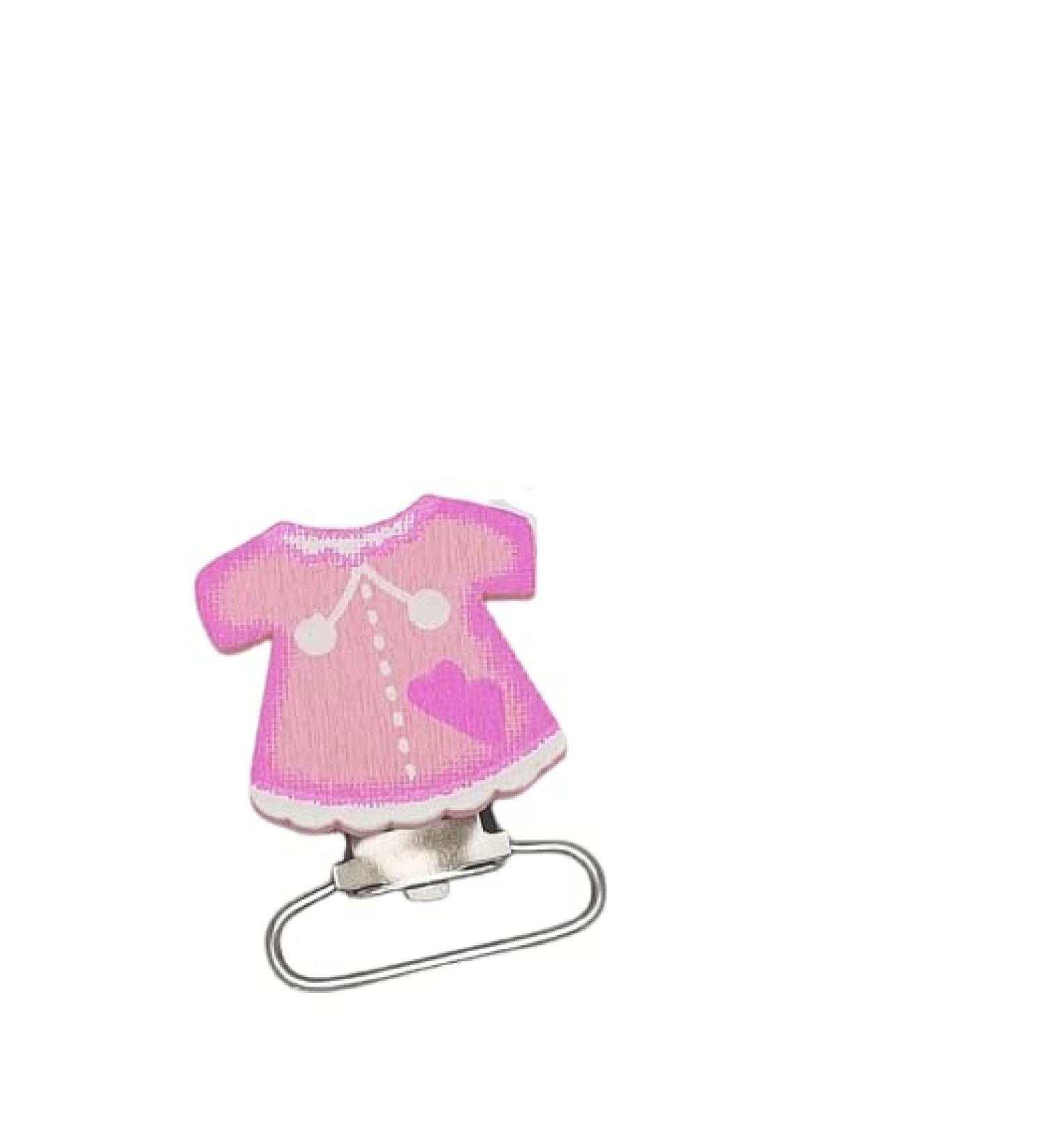 knbo 1 x Clip Baby Dress 2.5 cm for pacifier chains suspenders pendants and much more NEW & OVP