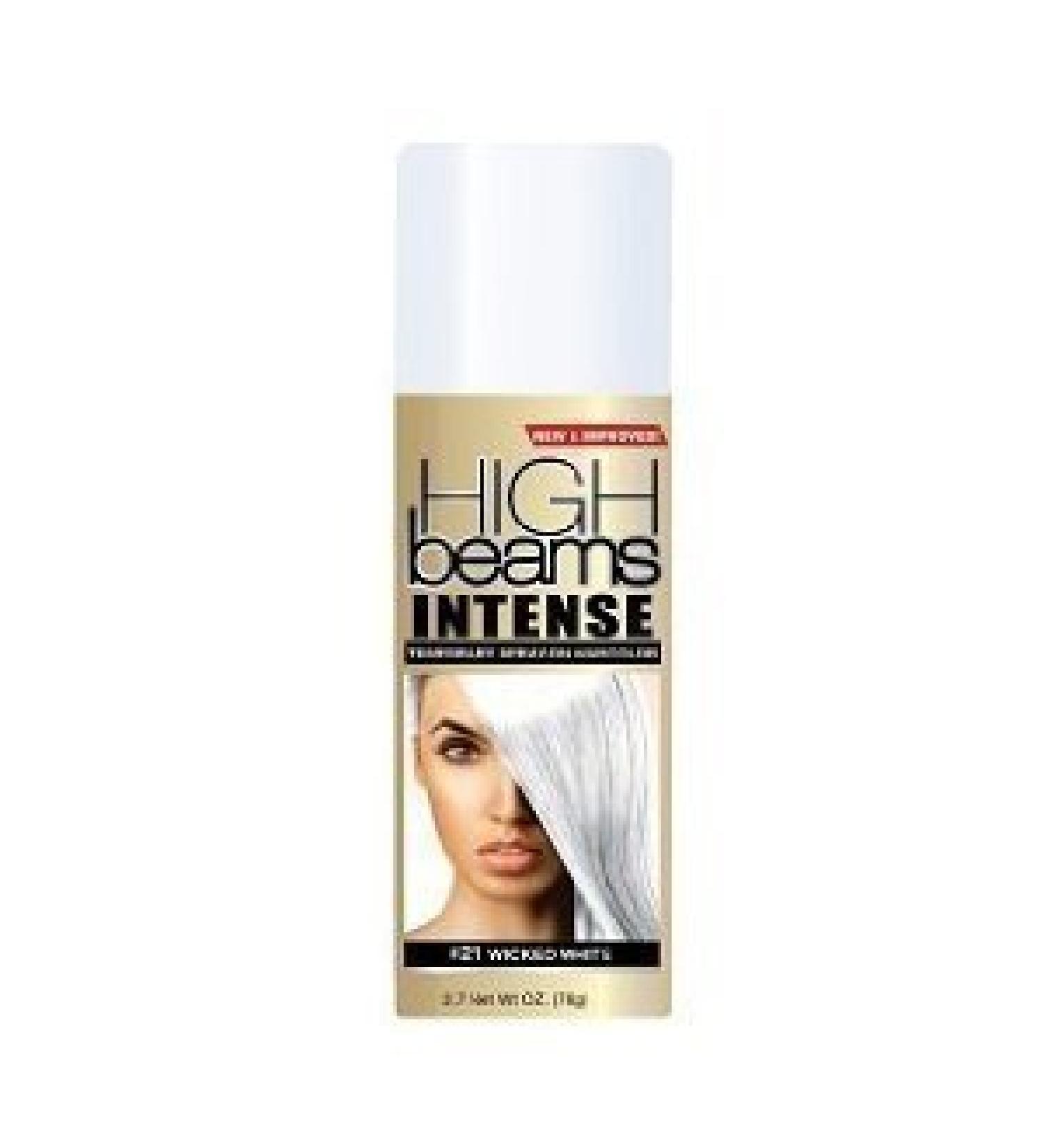 High Beams Intense Temporary Spray-On Hair Color - Wicked White 2.7 oz