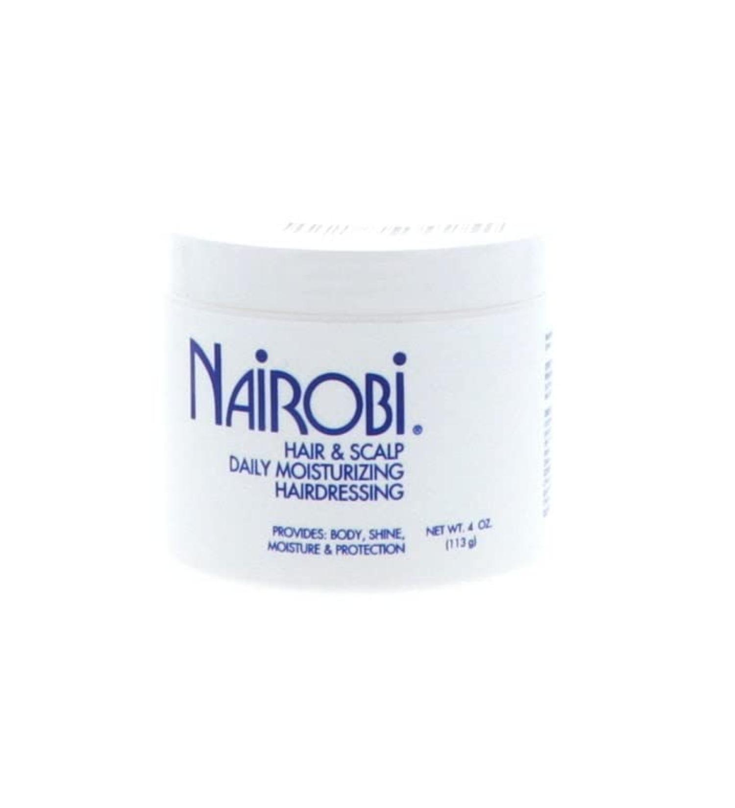 Nairobi Hair and Scalp Daily Moisturizing Hairdressing - 4 Ounce (Unisex) - Buy Online on SooperMarket.com