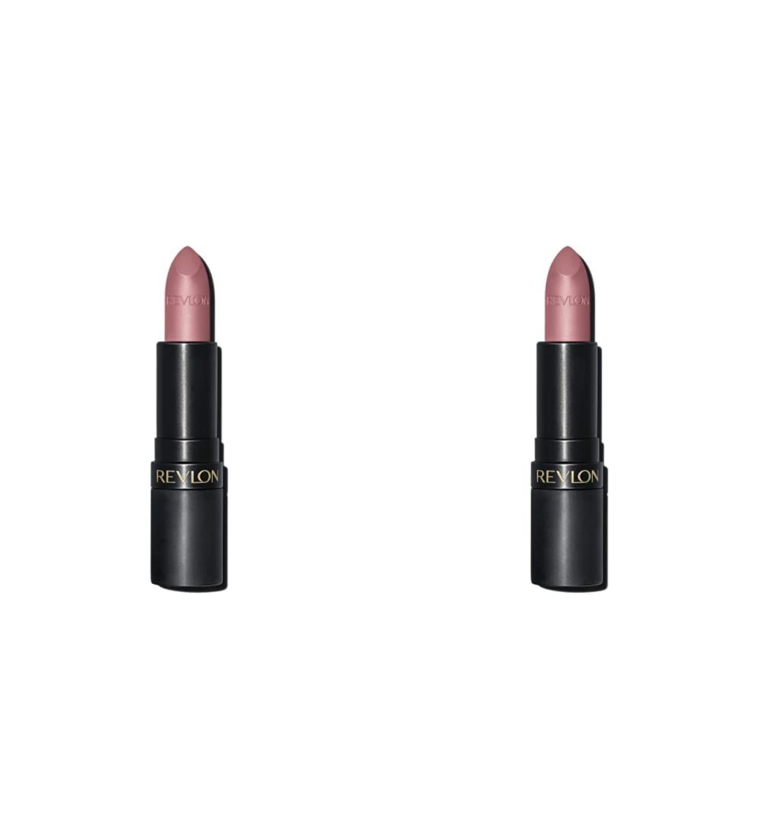 REVLON Super Lustrous Mauve 004 Wild Thoughts Matte Lipstick 0.15 oz - Pack of 2 - Buy Online on SooperMarket.com