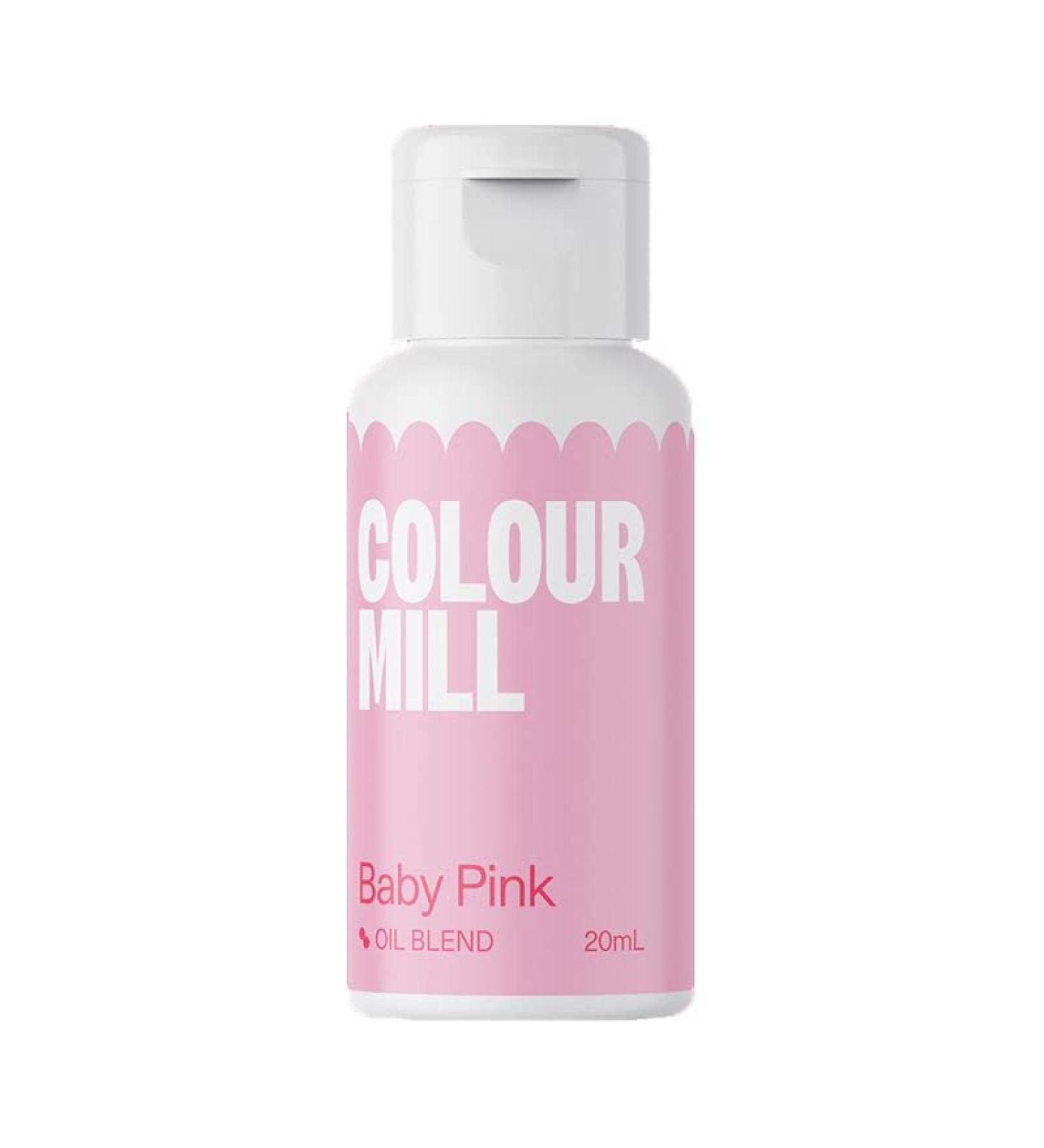 Colour Mill Edible Food Paint Colouring Liquid Cake Cookie Dye for Baking Icing Sugarpaste Fondant (20ml) Baby Pink