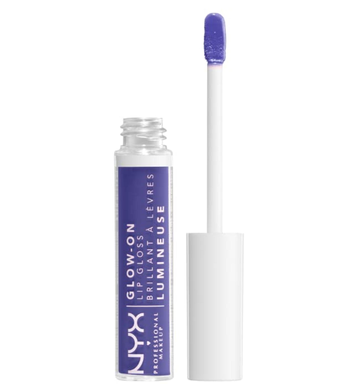 NYX Glow-On Lip Gloss GOLG03 Violent Violet
