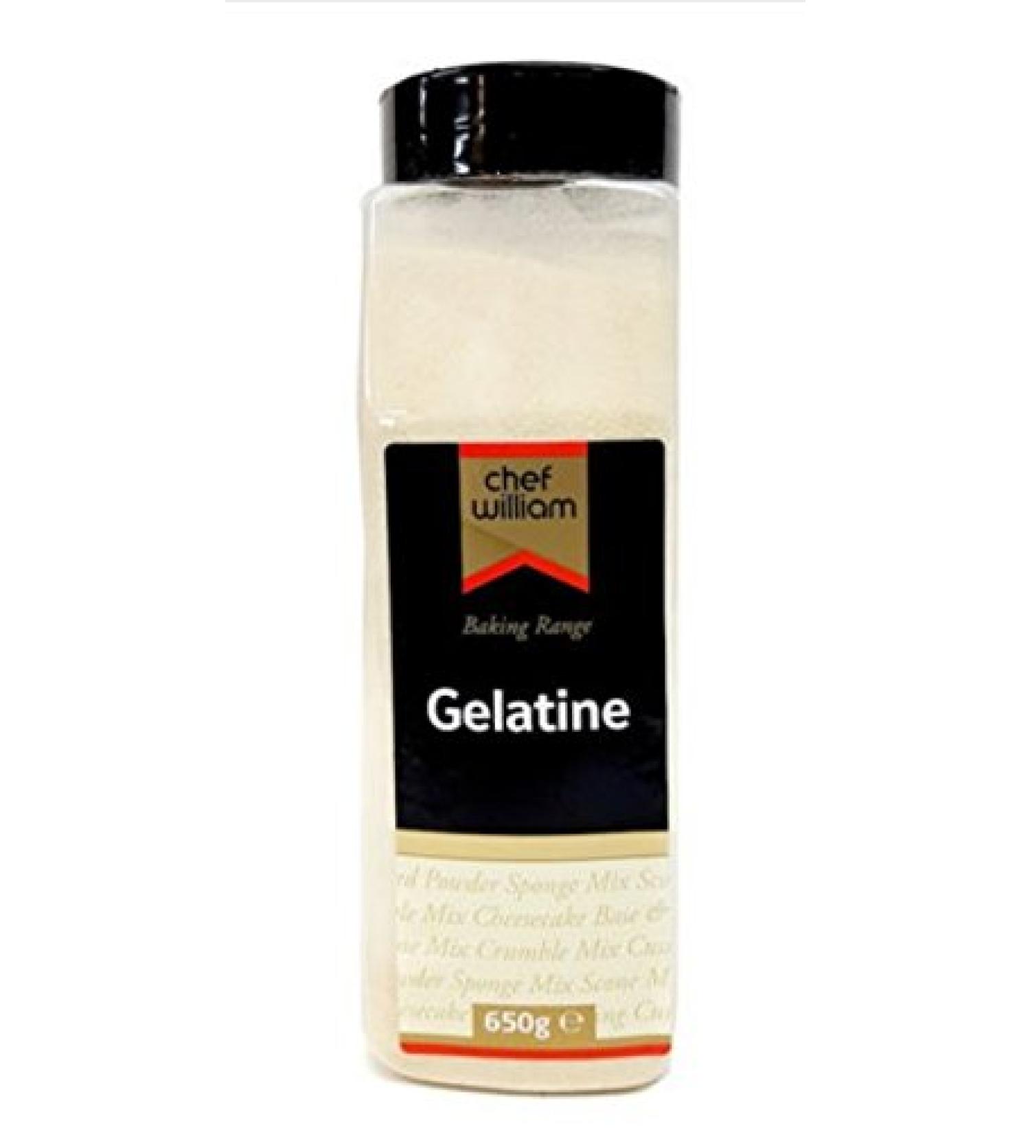Chef William Gelatine 650g - Premium Quality Gelatin for Culinary Masterpieces - Buy Online on SooperMarket.com