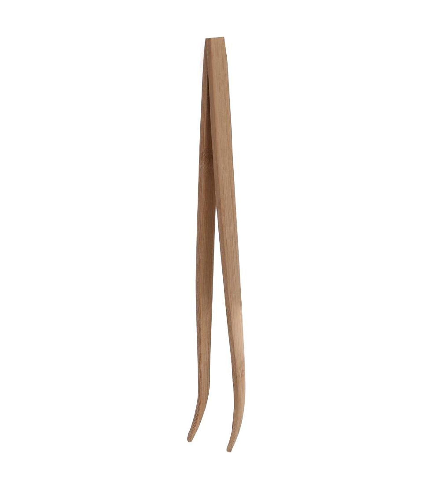YUSHU Angled Reptile Feeding Tongs - 28cm Eco-Friendly Bamboo Feeding Tool | Aquarium Tongs & Reptile Tweezers for Easy Feeding - Buy Online on SooperMarket.com