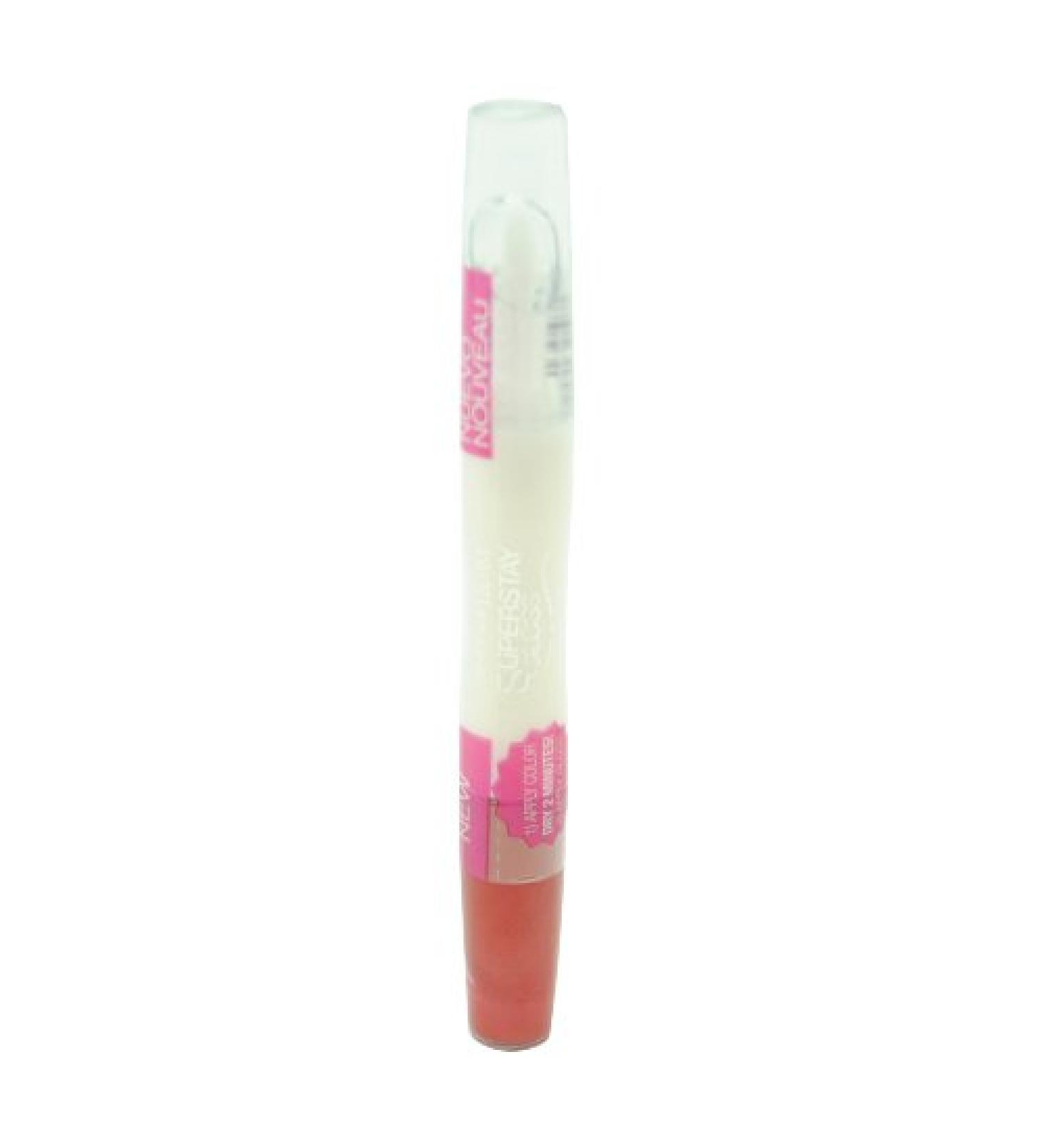 Maybelline SuperStay Gloss ( Color + Gloss ) 550 Radiant Ruby