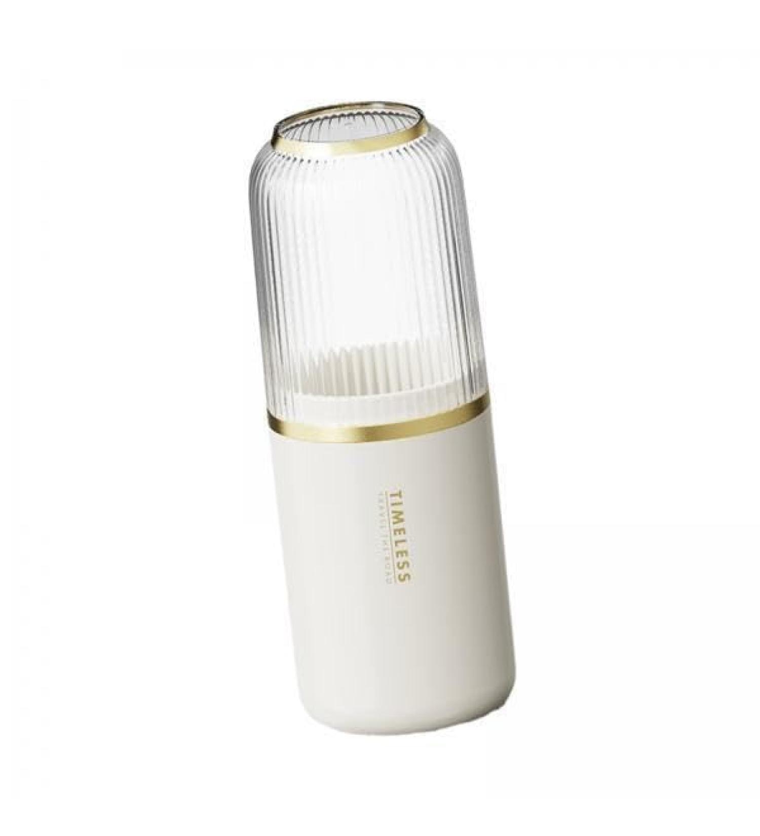 Mag IDeal 5x Travel Toothbrush Holder - Reusable Storage Container & Gurgling Cup for Business Trips | International Shipping Available - Buy Online on SooperMarket.com