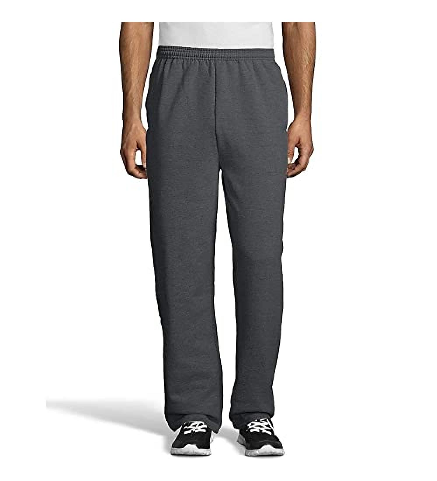 Hanes Men's Large Charcoal Heather Sweatpants - Buy Online on SooperMarket.com