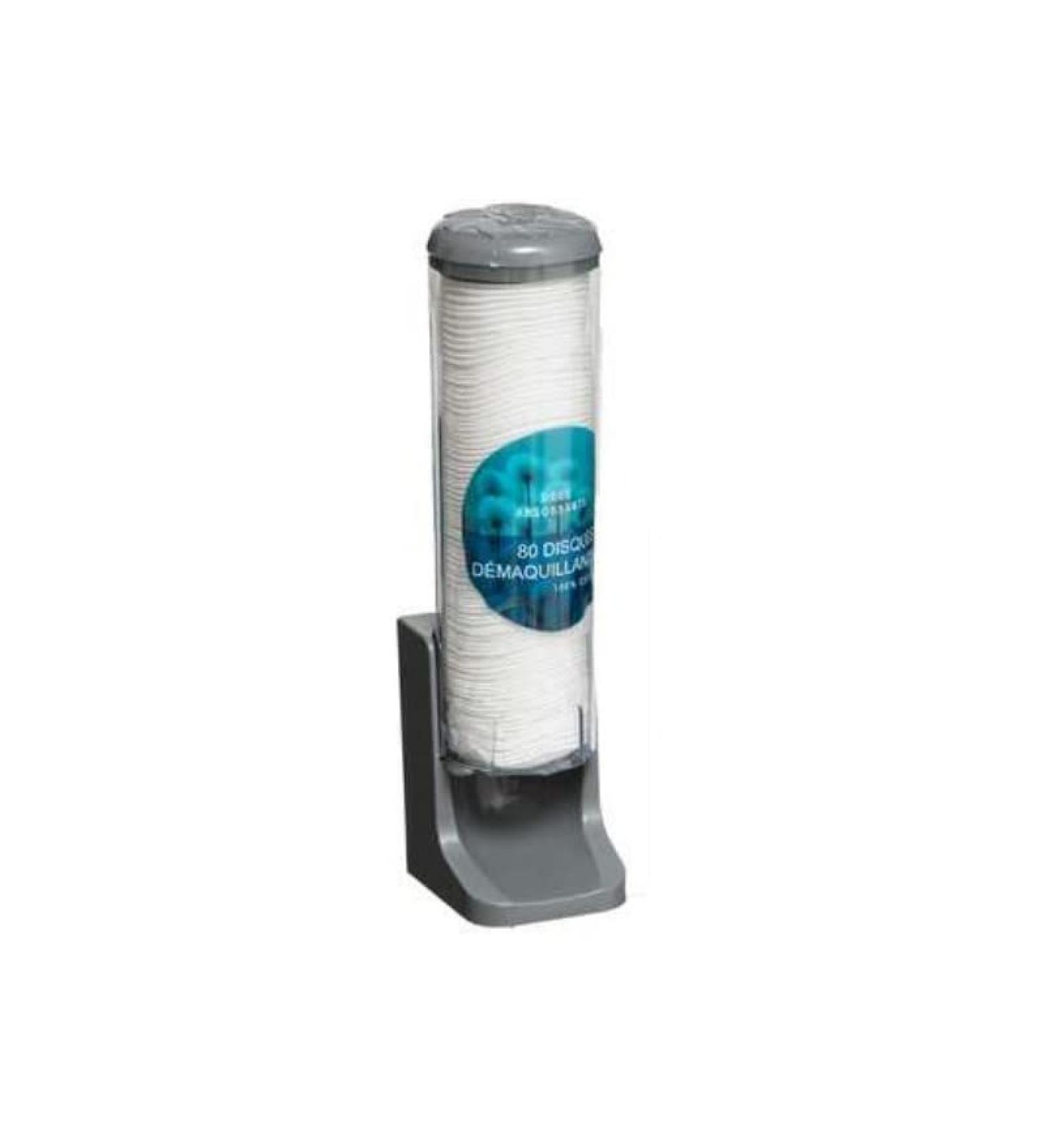 Cotton pad dispenser - blue