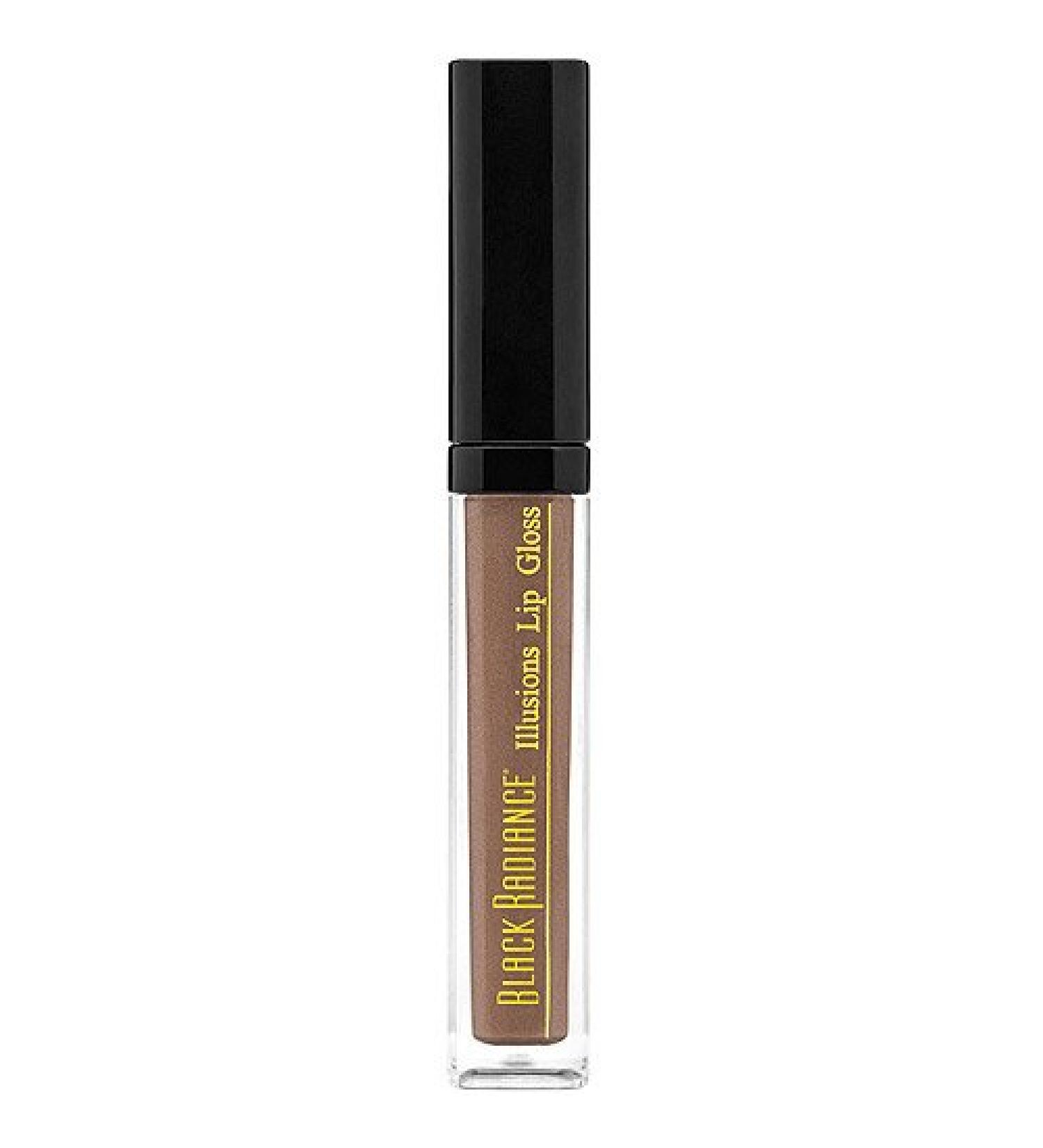 Black Radiance Illusions Lip Gloss  Marvelous Mocha  0.14 Ounce