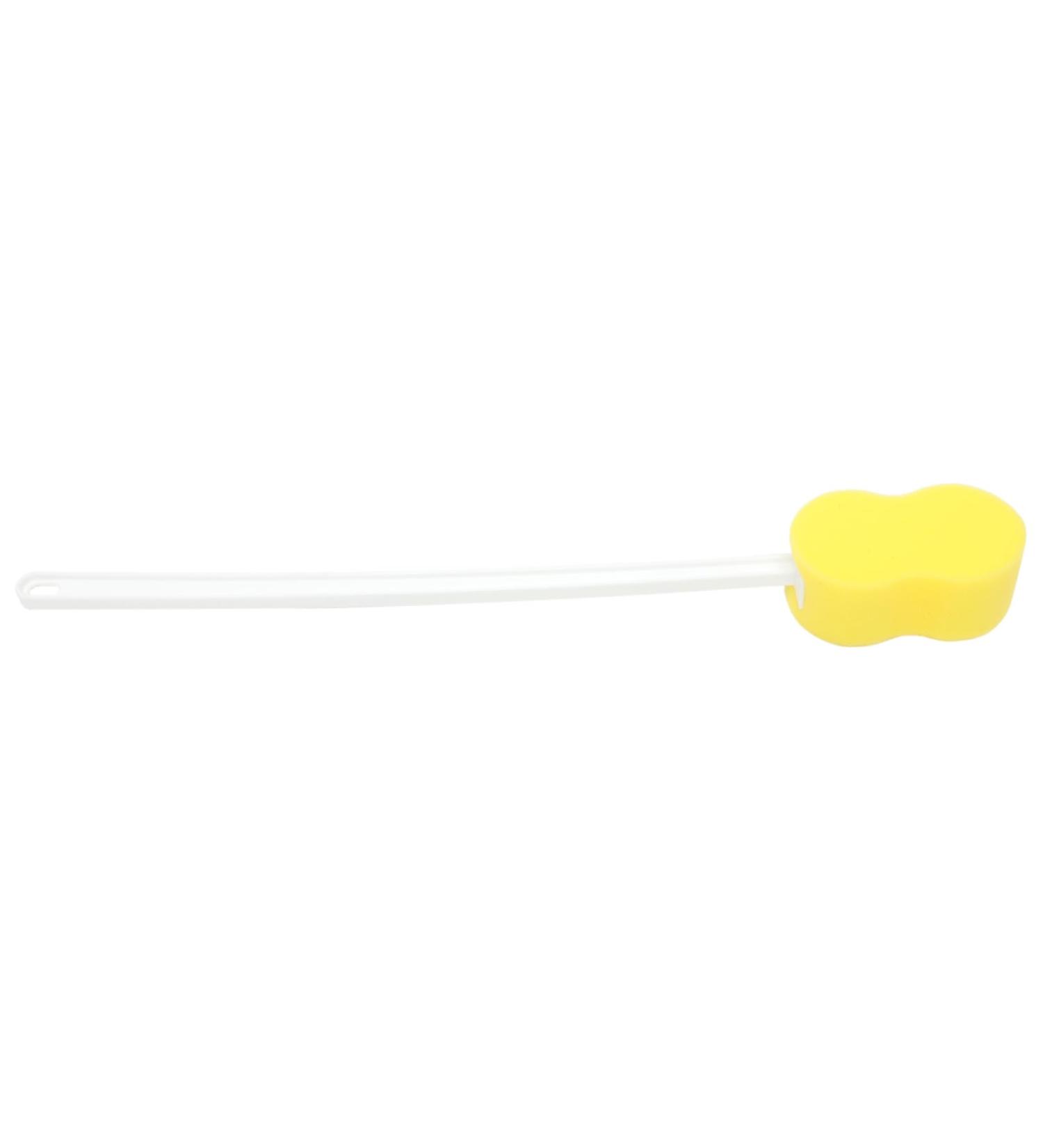Mikinona Long Handle Bath Sponge Shower Scrubbing Brush Massaging Showerhead Men Body Wash Sponges for Bathing Shower Scrub Brush for Body Mens Shower Gel Exfoliating Bath Scrubber Pp - Buy Online on SooperMarket.com