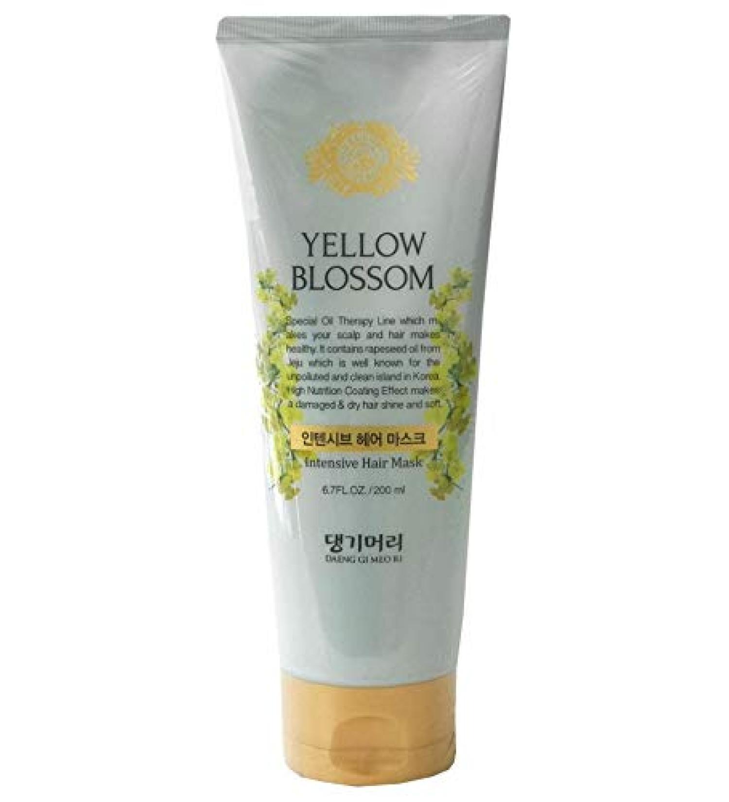 Daeng Gi Meo Ri- Yellow Blossom Intensive Hair Mask  Anti Hair Loss  Hair Shine  Scalp Nourishing and Moisturizing  200ml