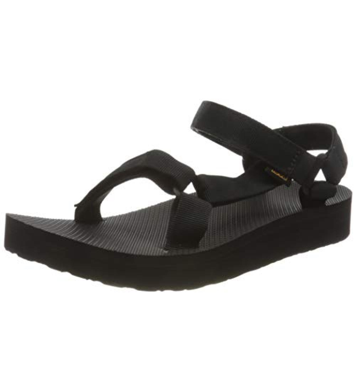 Teva Women's Midform Universal Sandal 8 Black | Stylish and Comfortable Sandal - Buy Online on SooperMarket.com