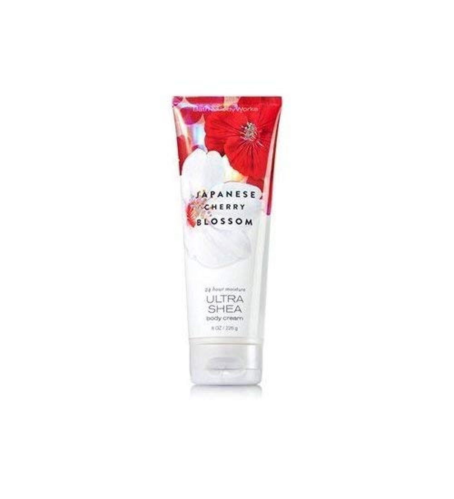 Bath & Body Works Japanese Cherry Blossom Signature Collection Body Cream 8 oz