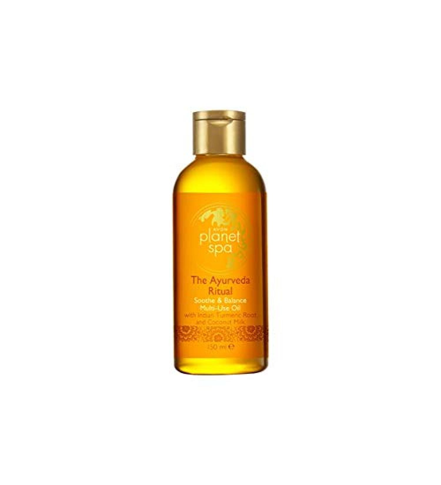 AVON Planet Spa AYURVEDA RITUAL SOOTHE & BALANCE Bath & Body Oil *NEW*OVP*