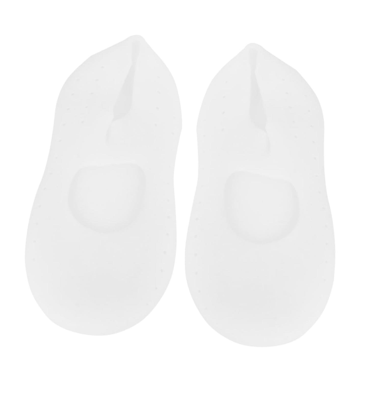 Gadpiparty 1 Pair Silicone Foot Sleeve Breathable Hole and Silicone Socks Waterproof Beach Heel Crack- Proof Sleeve Silicone moisturizing Socks Gel Toe Sock casing White Floor Men and Women White S - Buy Online on SooperMarket.com
