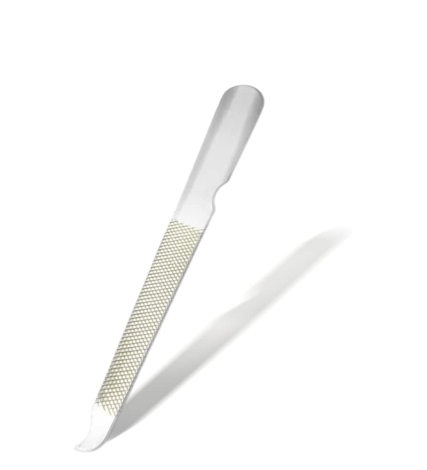 Stainless Steel Metal Nail File - Double Side Fingernail Toenail Files - Pedicure Tool for Salon and Home Manicure - 10 Count - Buy Online on SooperMarket.com