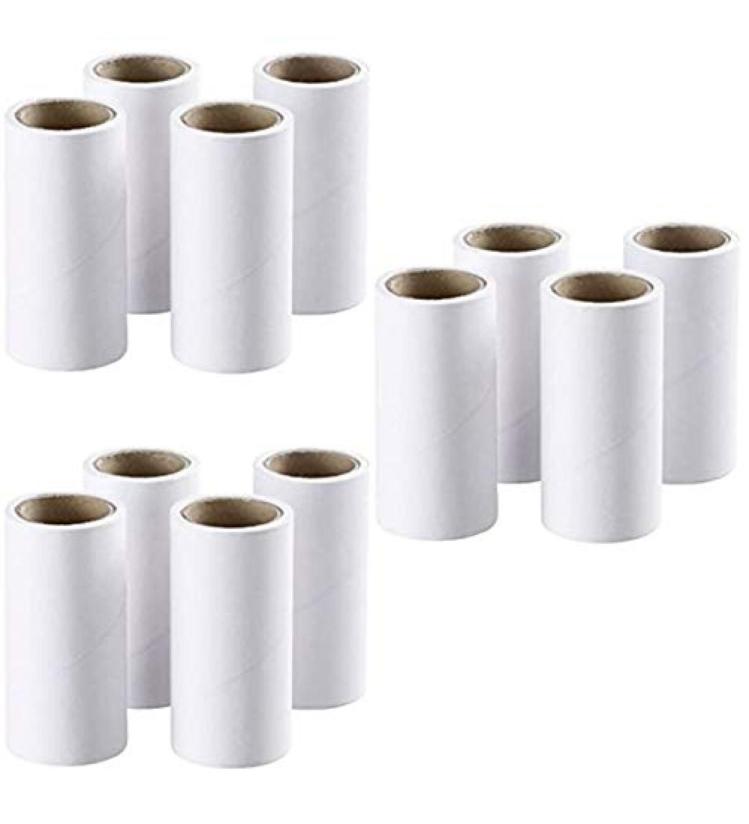 IKEA Bastis Replacement Rolls For Lint Roller 12 Pieces