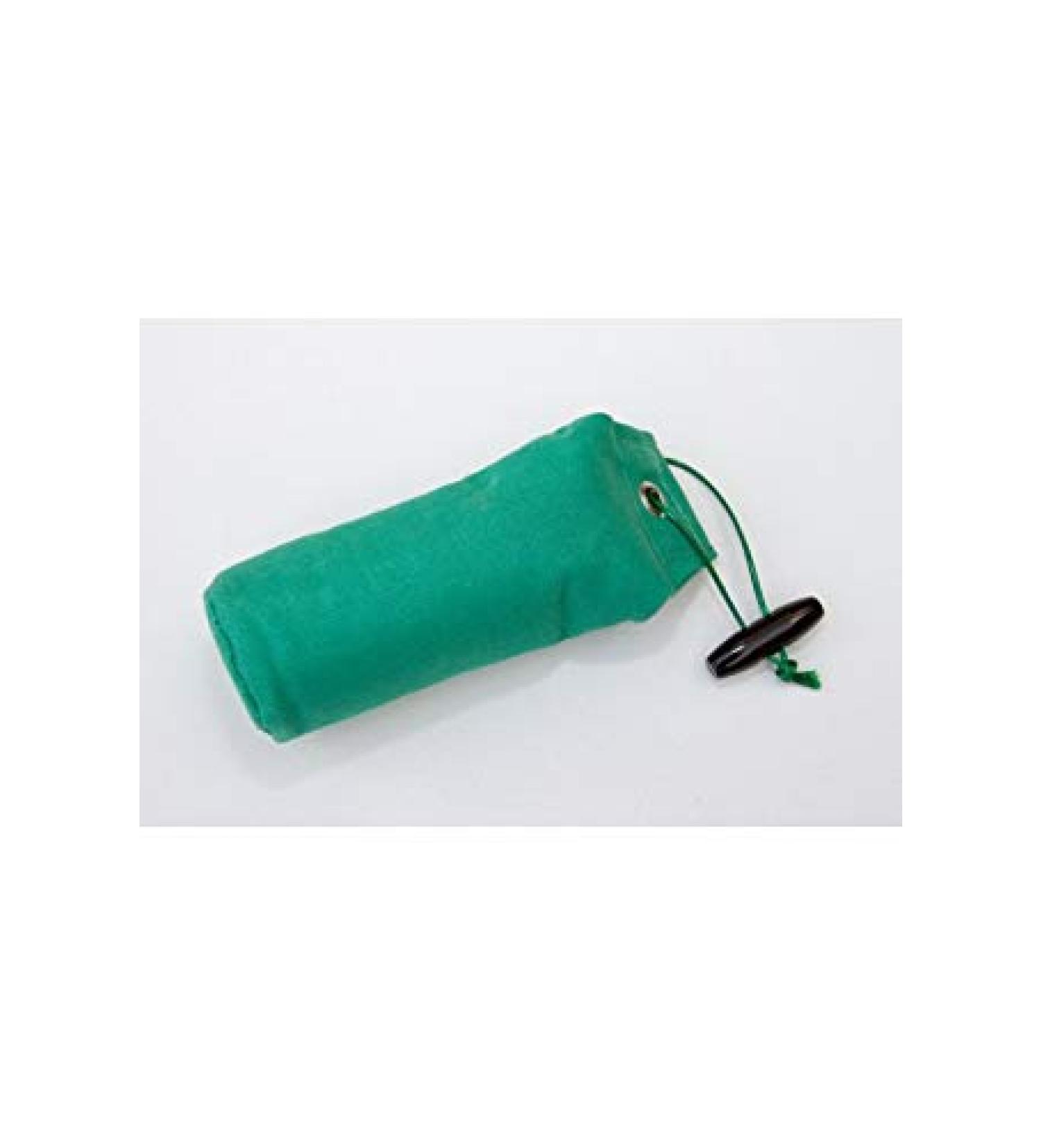 Dog & Field 0.5lb Canvas Dog Training Dummy - Green Orange Red & White (Green) Green 0.5lb (Pack of 1)