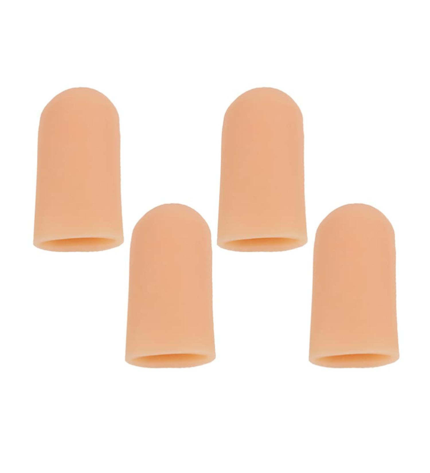 Silicone Gel Toe Protectors - Breathable Toe Caps for Blisters Size L (10pcs) - Buy Online on SooperMarket.com