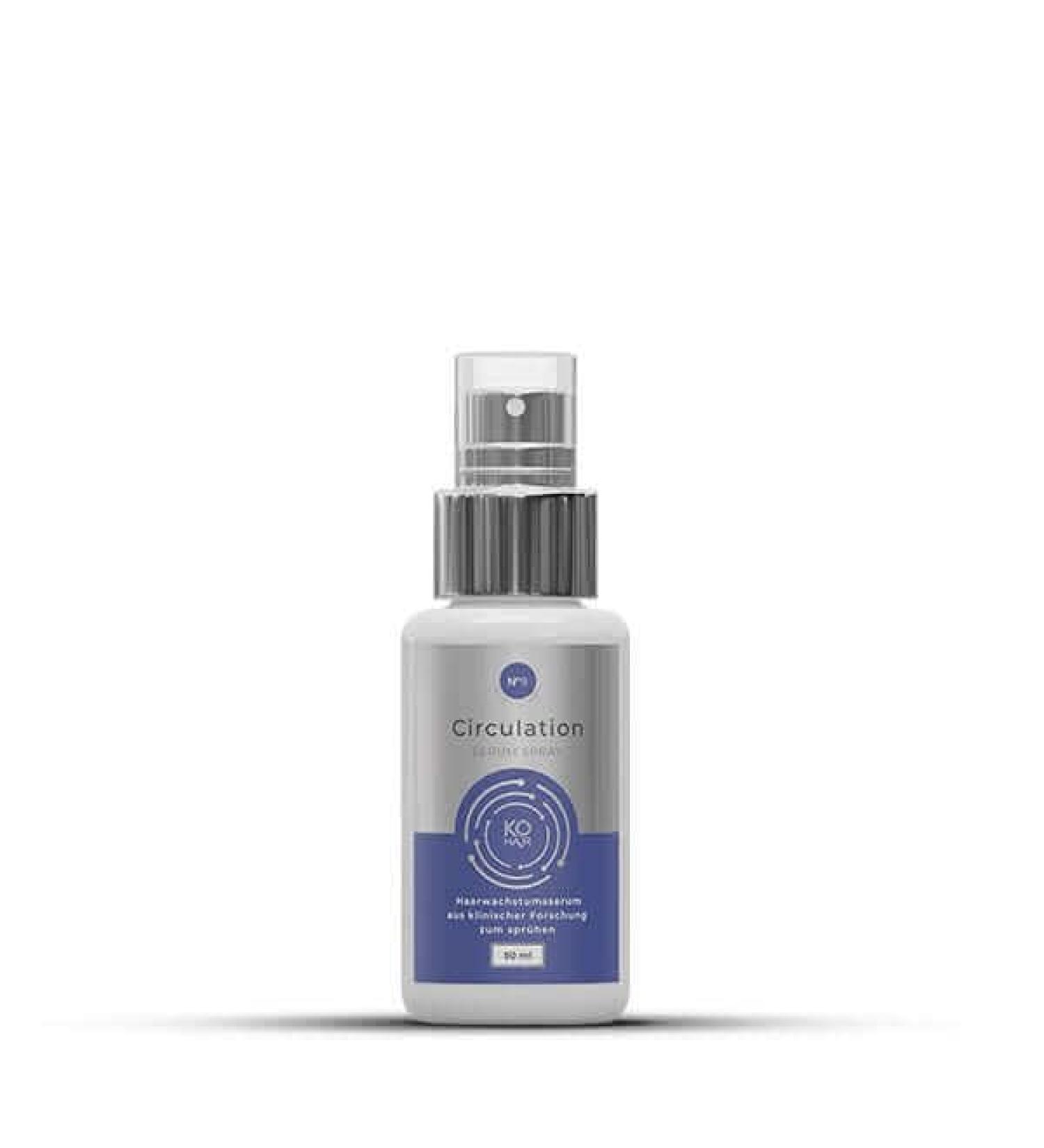 K -HAIR Circulation Hair Loss Serum Spray with 3% Redensyl against hair loss For hair thickening Anti hair loss remedy with caffeine and fenugreek UNISEX 50ml - Buy Online on SooperMarket.com