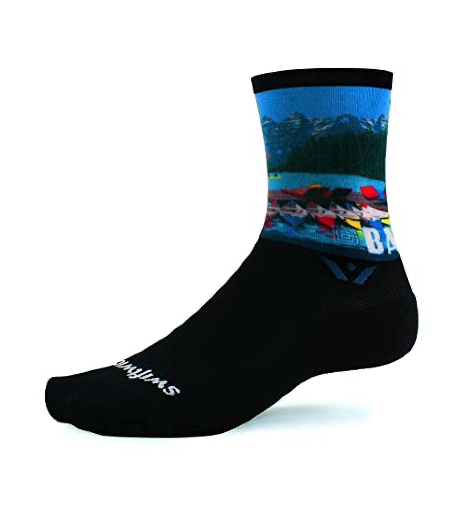 Swiftwick VISION SIX IMPRESSION National Parks Edition Banff X-Large - Running, Hiking & Cycling Socks - Buy Online on SooperMarket.com