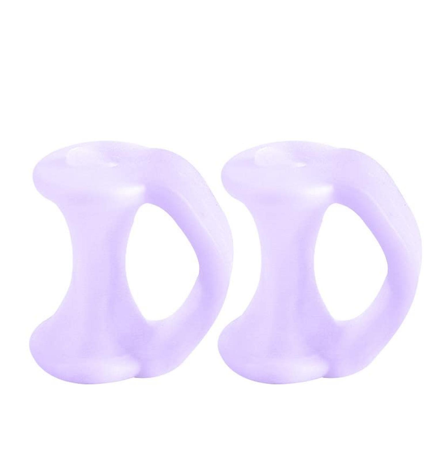 Gel Toe Separators for Overlapping Toes & Hammer Toe Straightener - Bunion Pads Corrector for Women - Pinky Toe Spacers for Bunion Relief - 1 Fl Oz (Purple) - Buy Online on SooperMarket.com