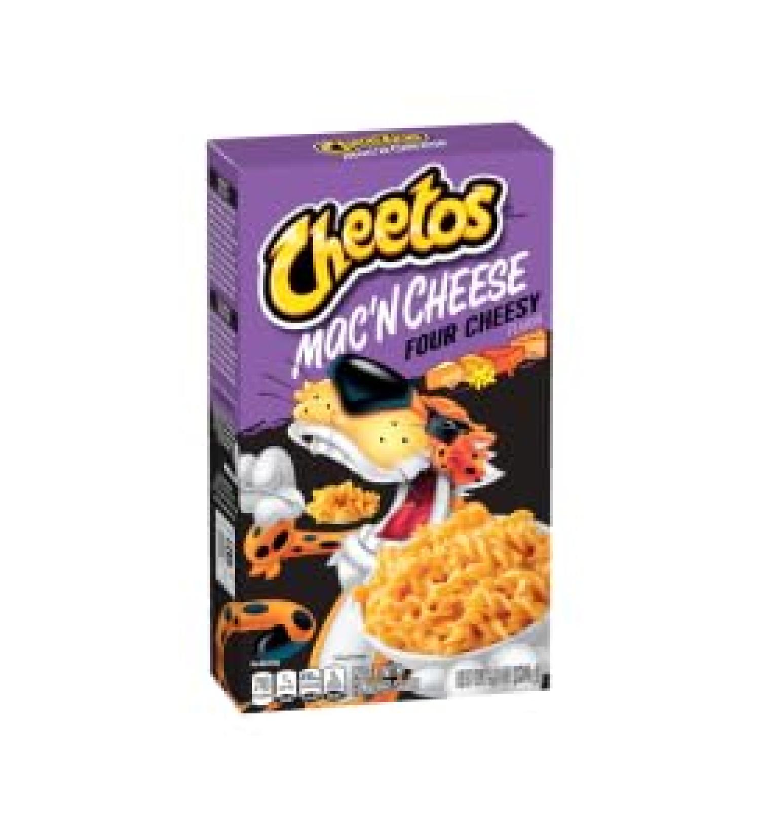 Cheetos Four Cheesy Mac 'n Cheese Box (170g) - Macaroni and Cheese - 4 Cheese