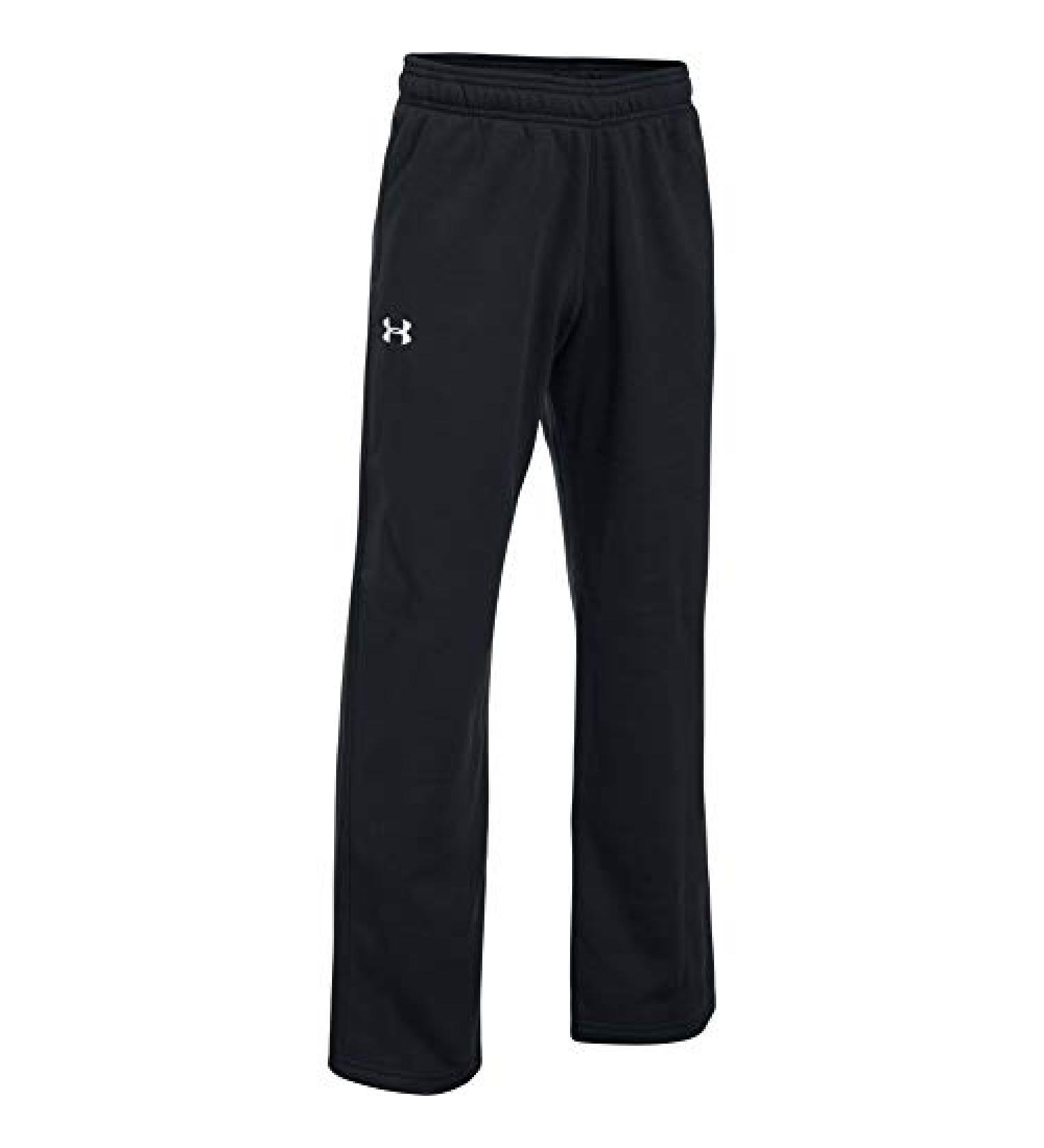 Under Armour Boys Hustle Fleece Pants Black/White - Medium - Buy Online on SooperMarket.com