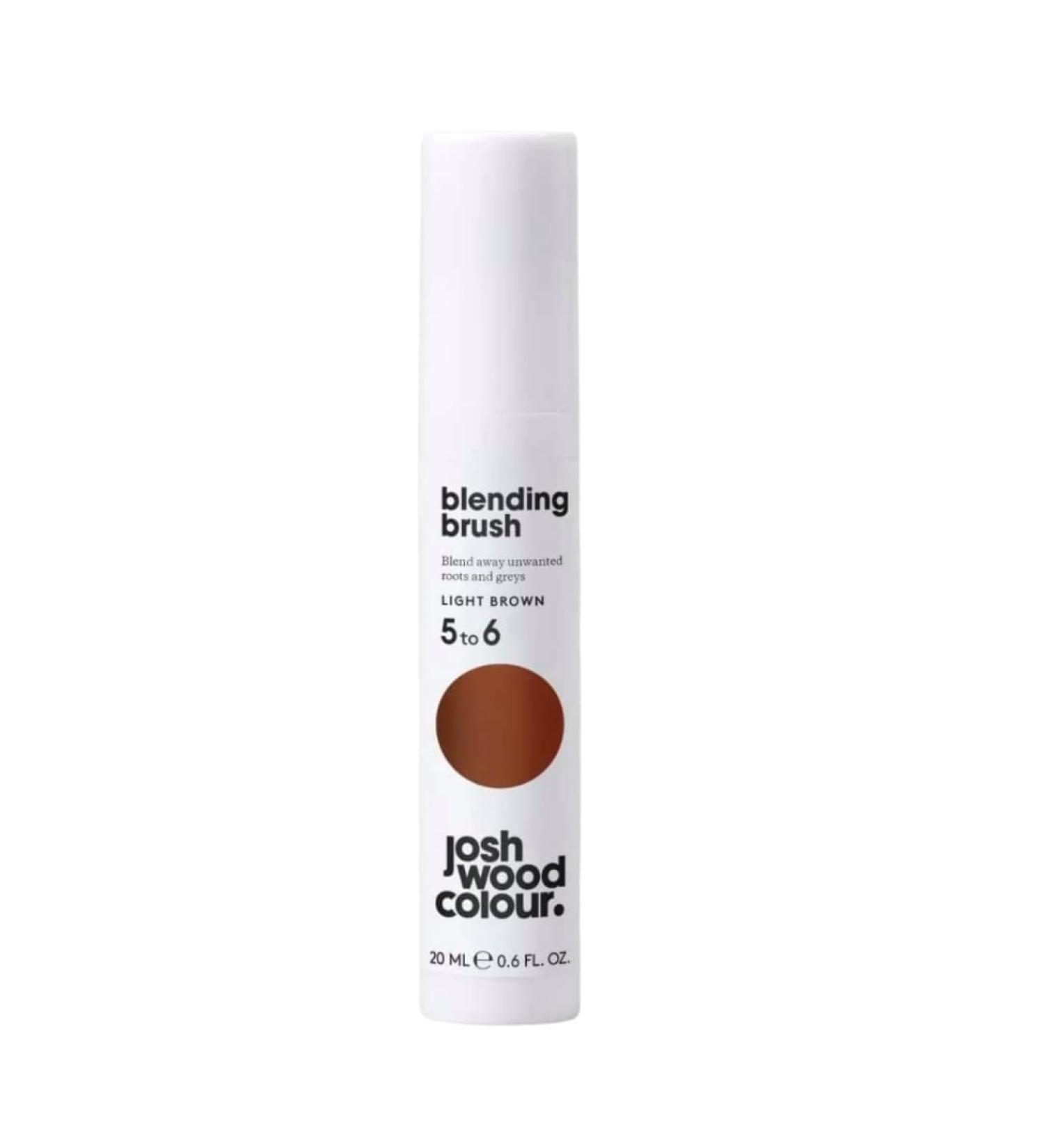 Josh Wood Blending Brush - Light Brown Grey Root Touch Up - Vegan - 20ml - Buy Online on SooperMarket.com