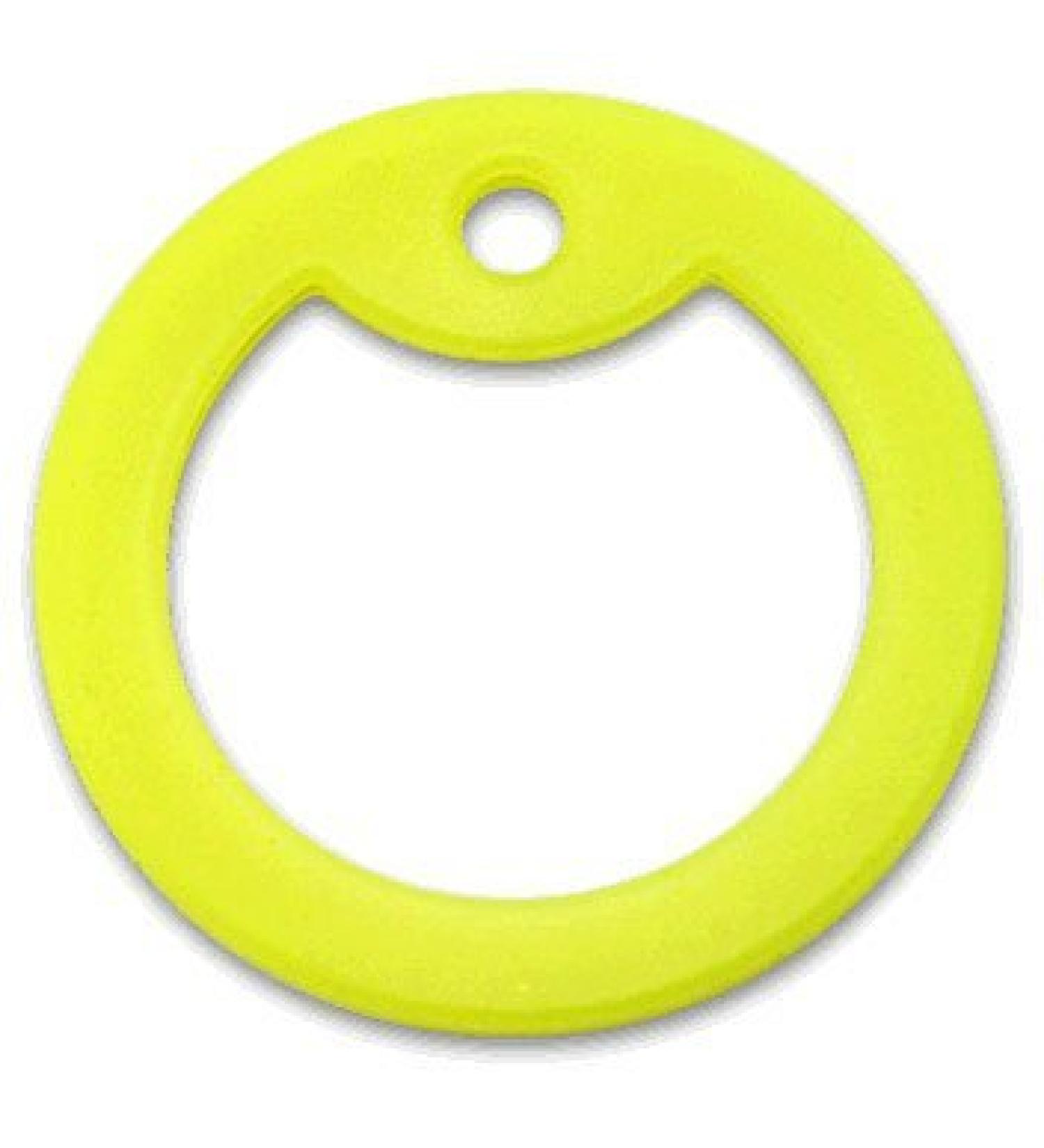 Gravio Silencer silencer for US dog tags and identification tags (yellow glow)