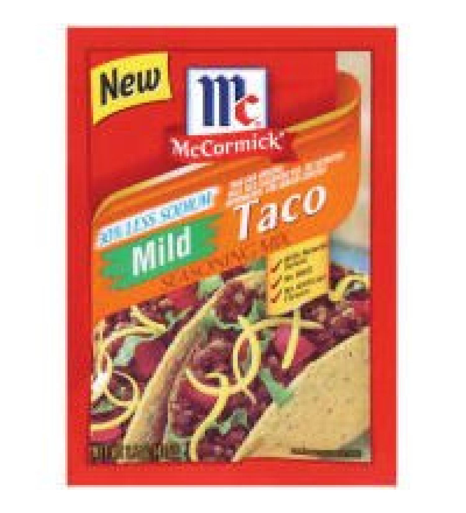 30% Less Sodium Mild Taco Seasoning Mix 1.25 OZ
