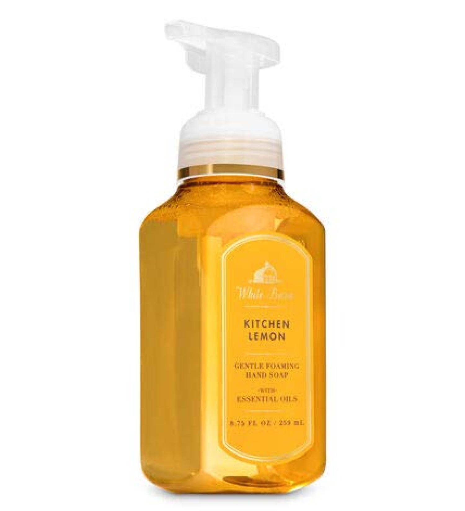 White Barn Kitchen Lemon Gentle Foaming Soap 8.75 oz. Lemon 8.75 Fl Oz (Pack of 1)