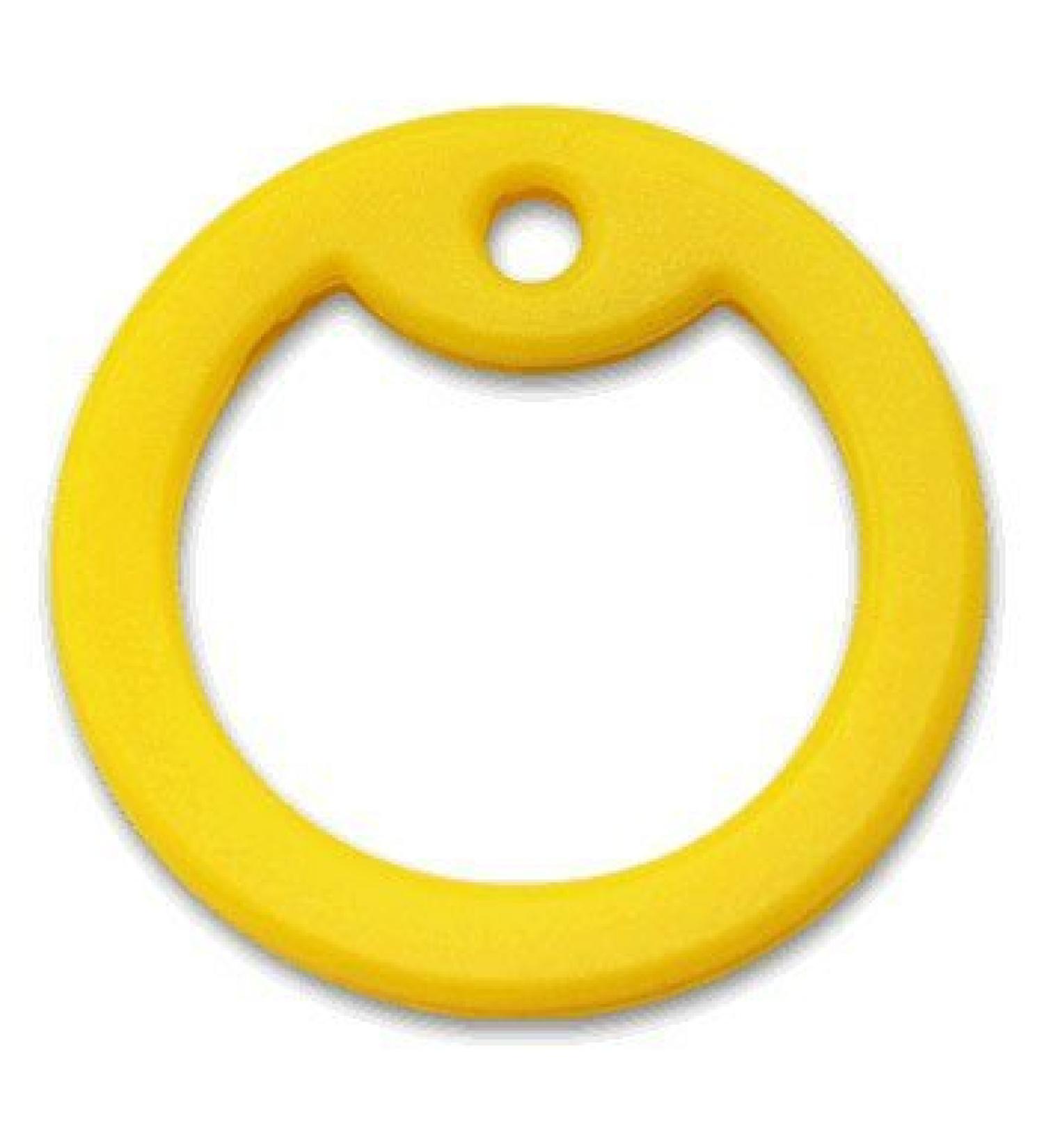 Silencer silencer for US dog tags and identification tags (yellow)