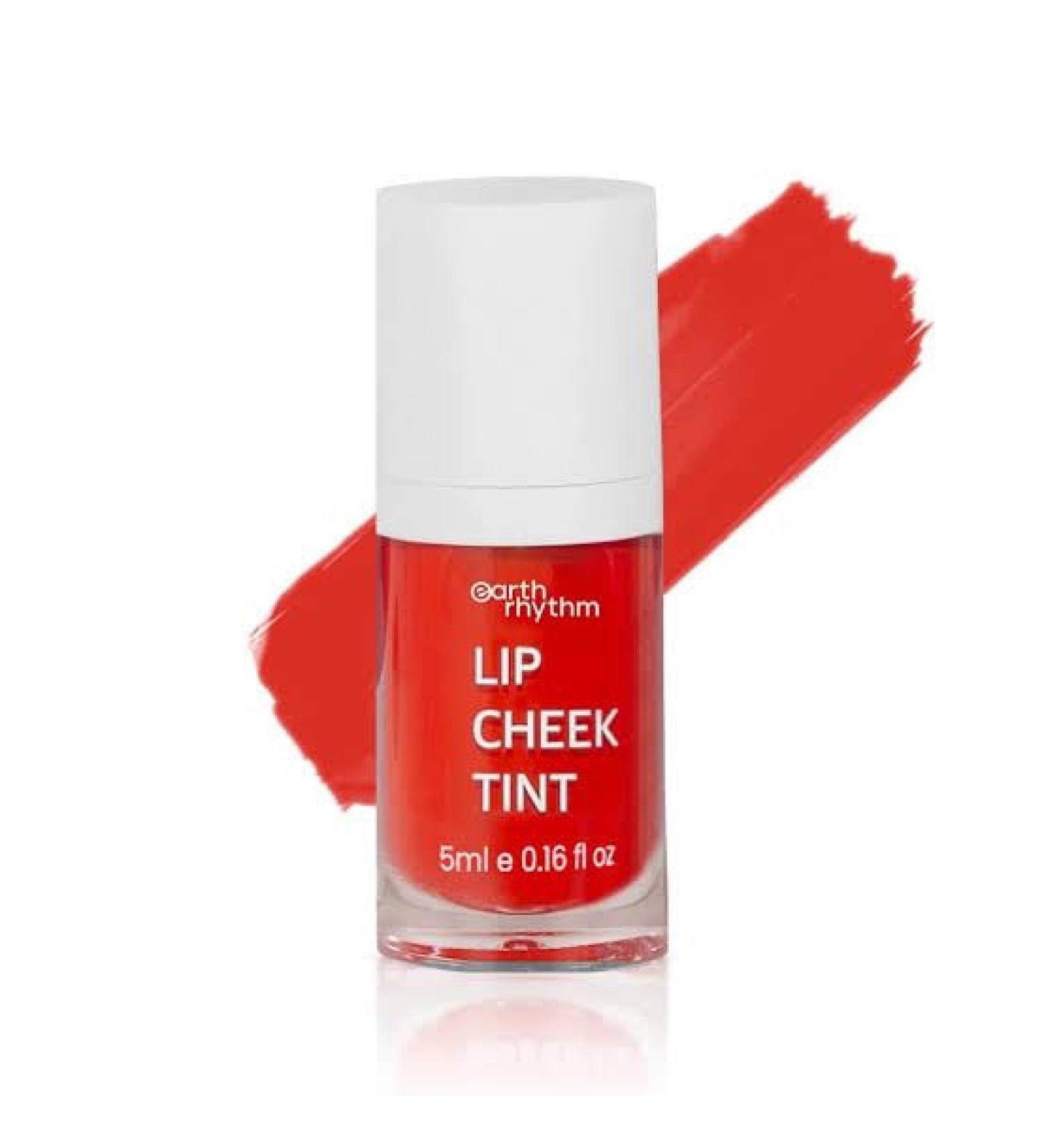 3-in-1 Natural Lip Cheek & Eye Tint with Jojoba Oil & Pomegranate - Cherry Pink 100% Natural - 5 ml - Buy Online on SooperMarket.com