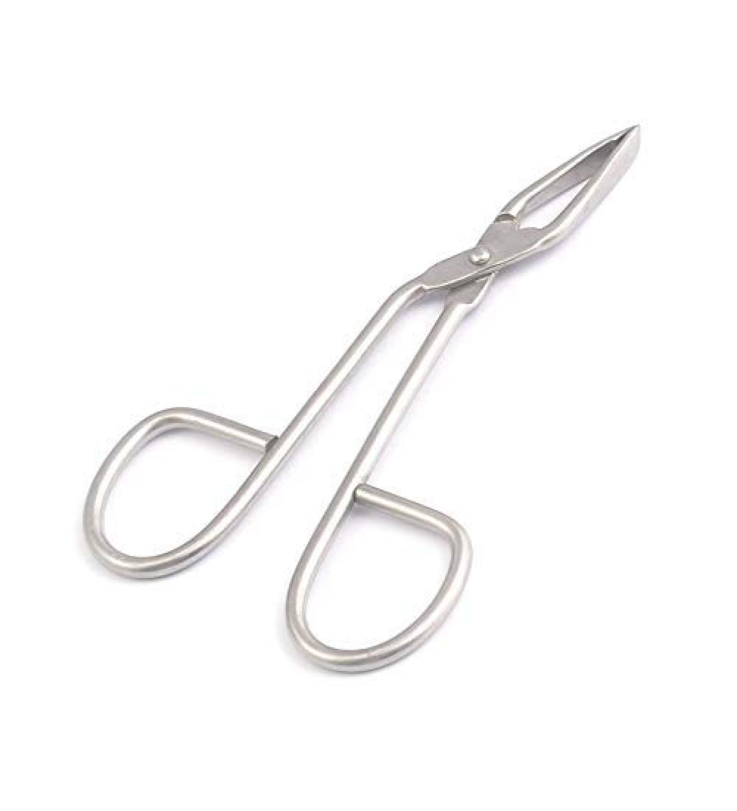DDP Pro Scissor-like Tweezer Slant 'Eyebrow Black Color